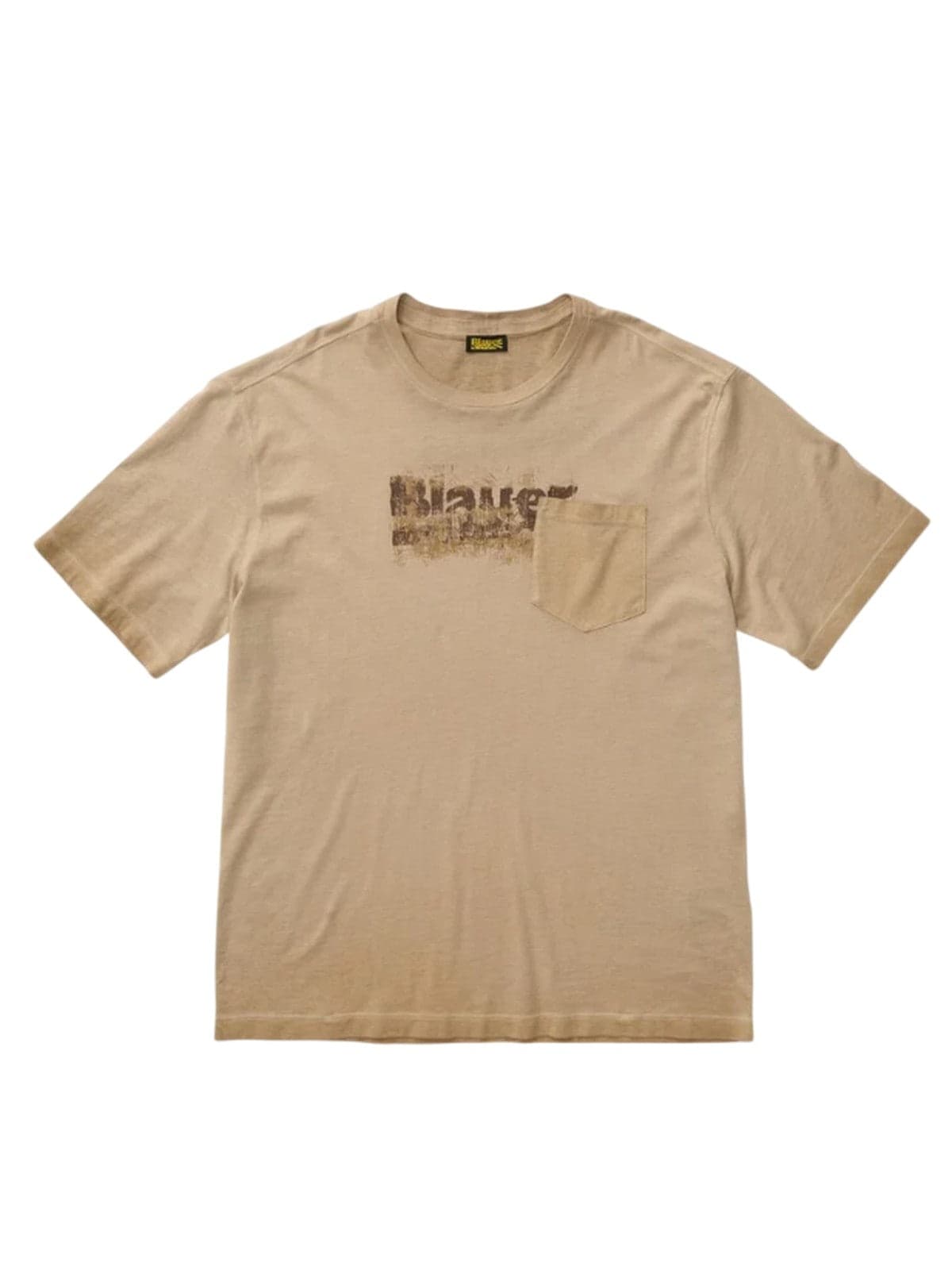 t-shirt man Blauer - groom - beige