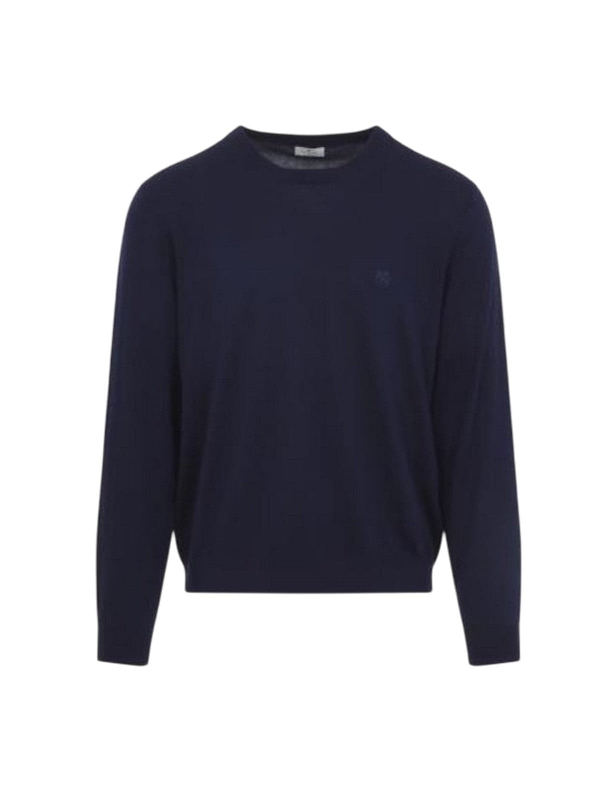 Men's sweaters Etro - knitted c-neck - blue