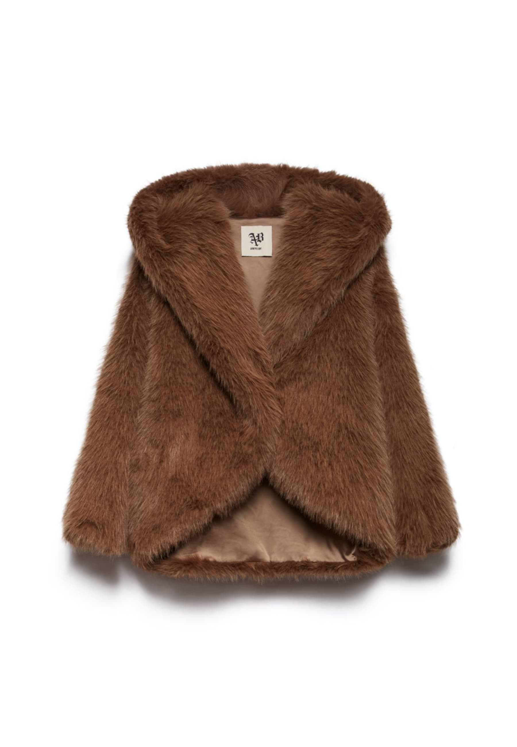 eco-pellicia Aniye By Crop with hood