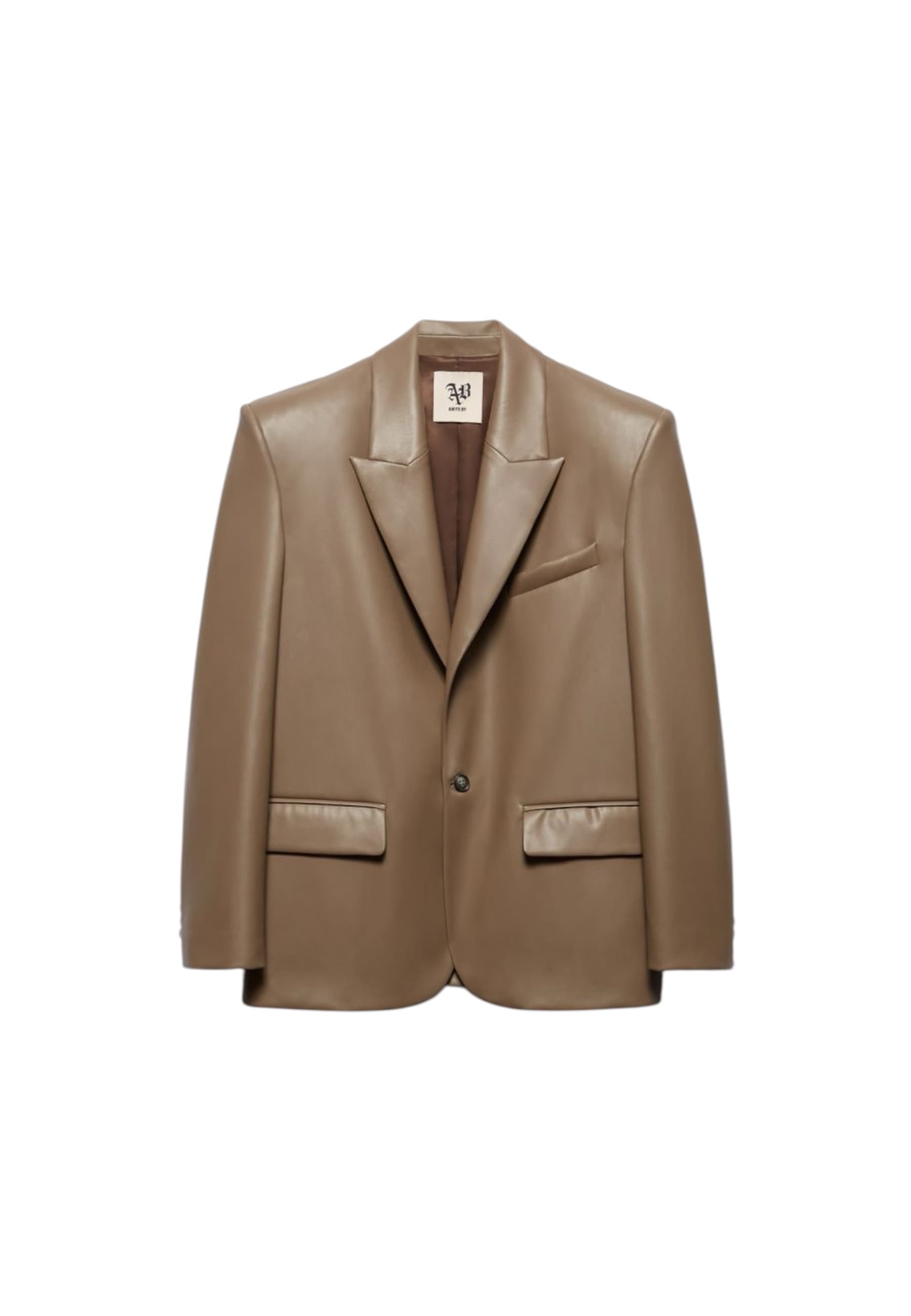 Blazer oversize jet Woman Aniye By eco-leather