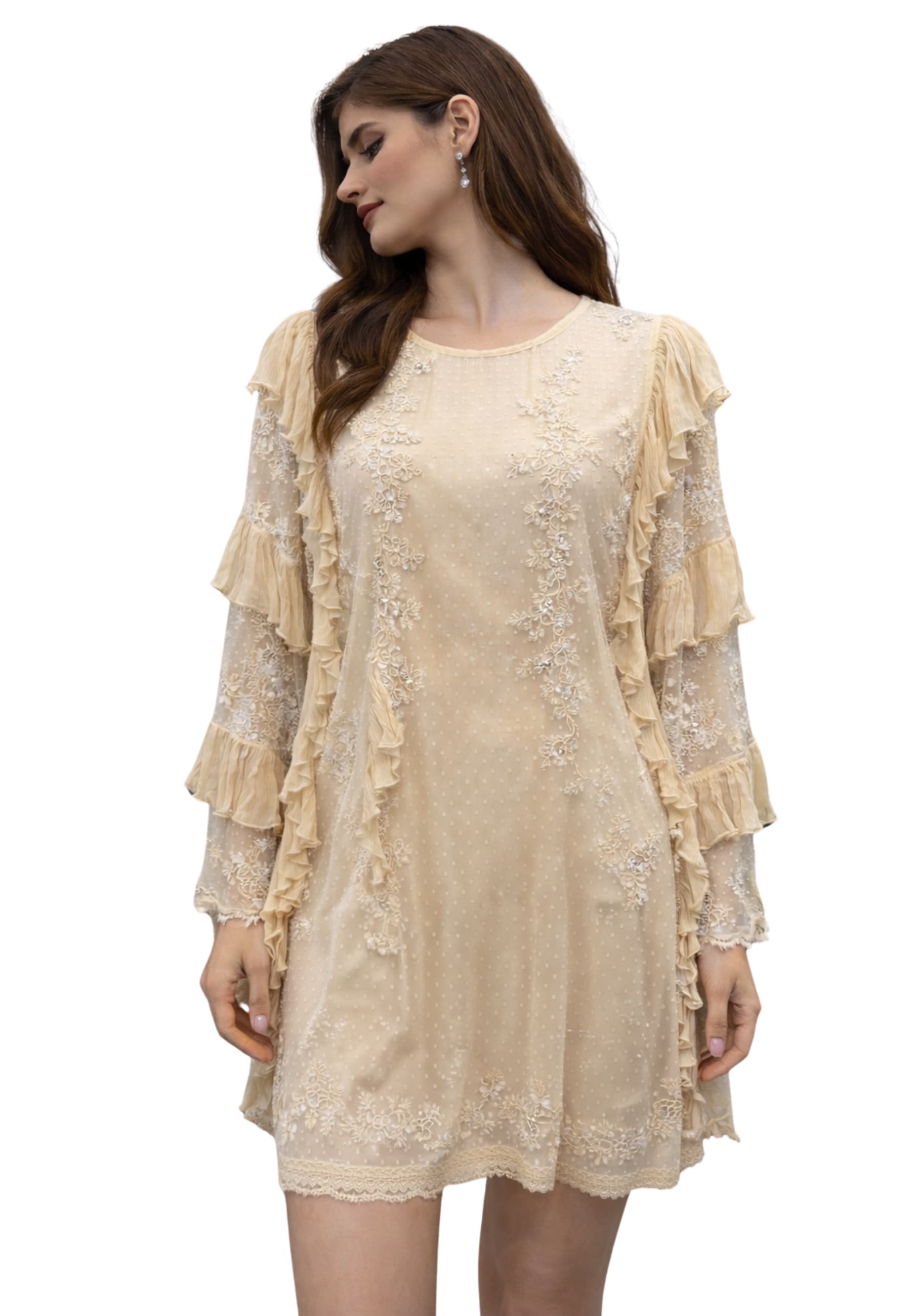 Laying Dress Woman Aniye By with rouge