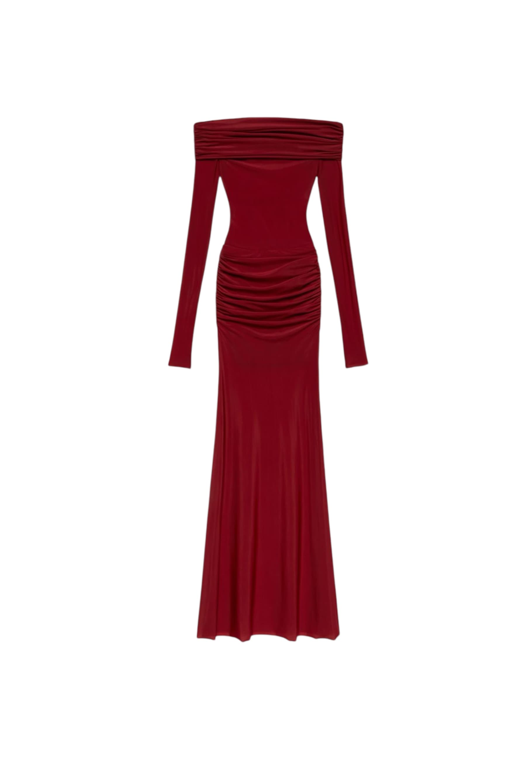 Long dress Ria Woman Aniye By neck on back