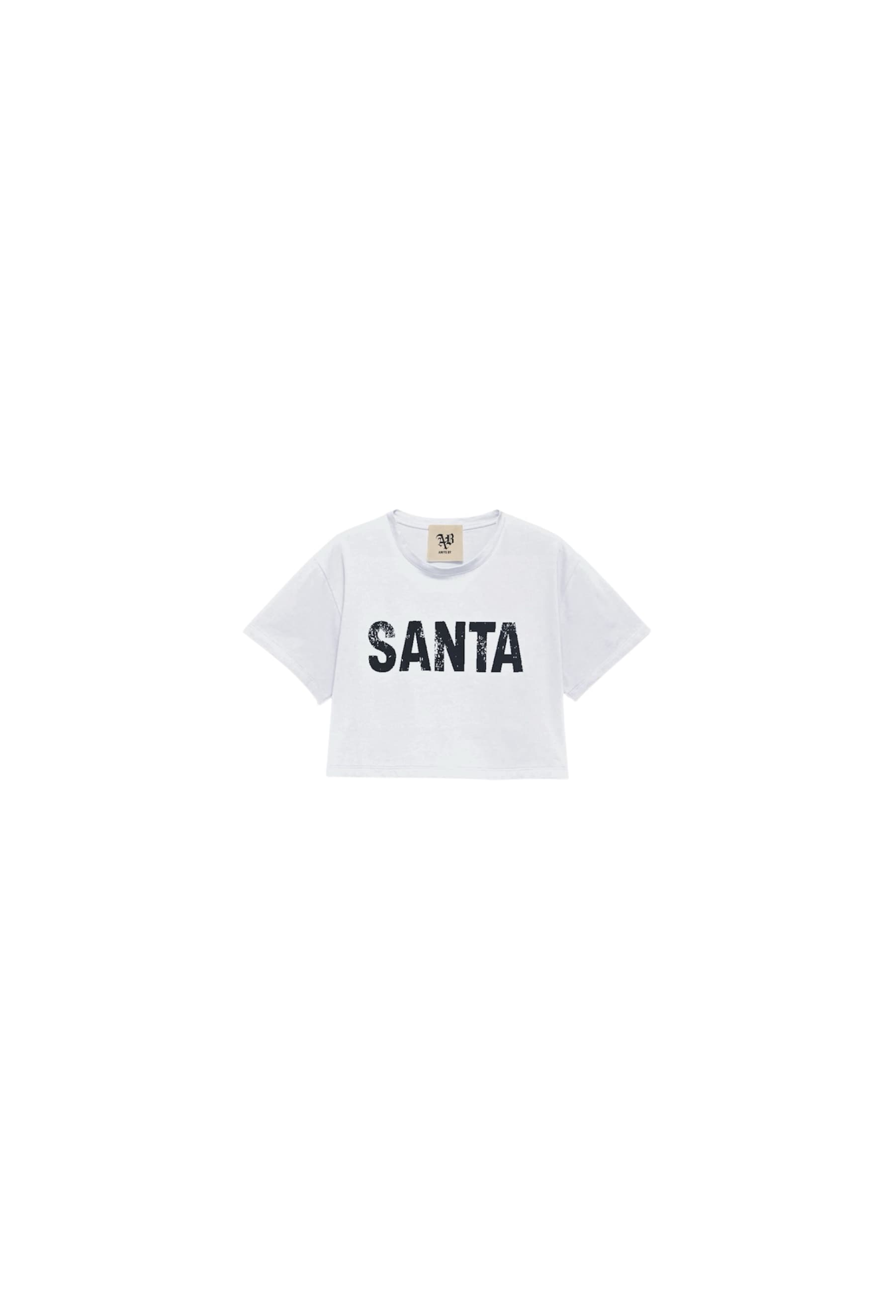 Crop top Woman Aniye By written in Santa