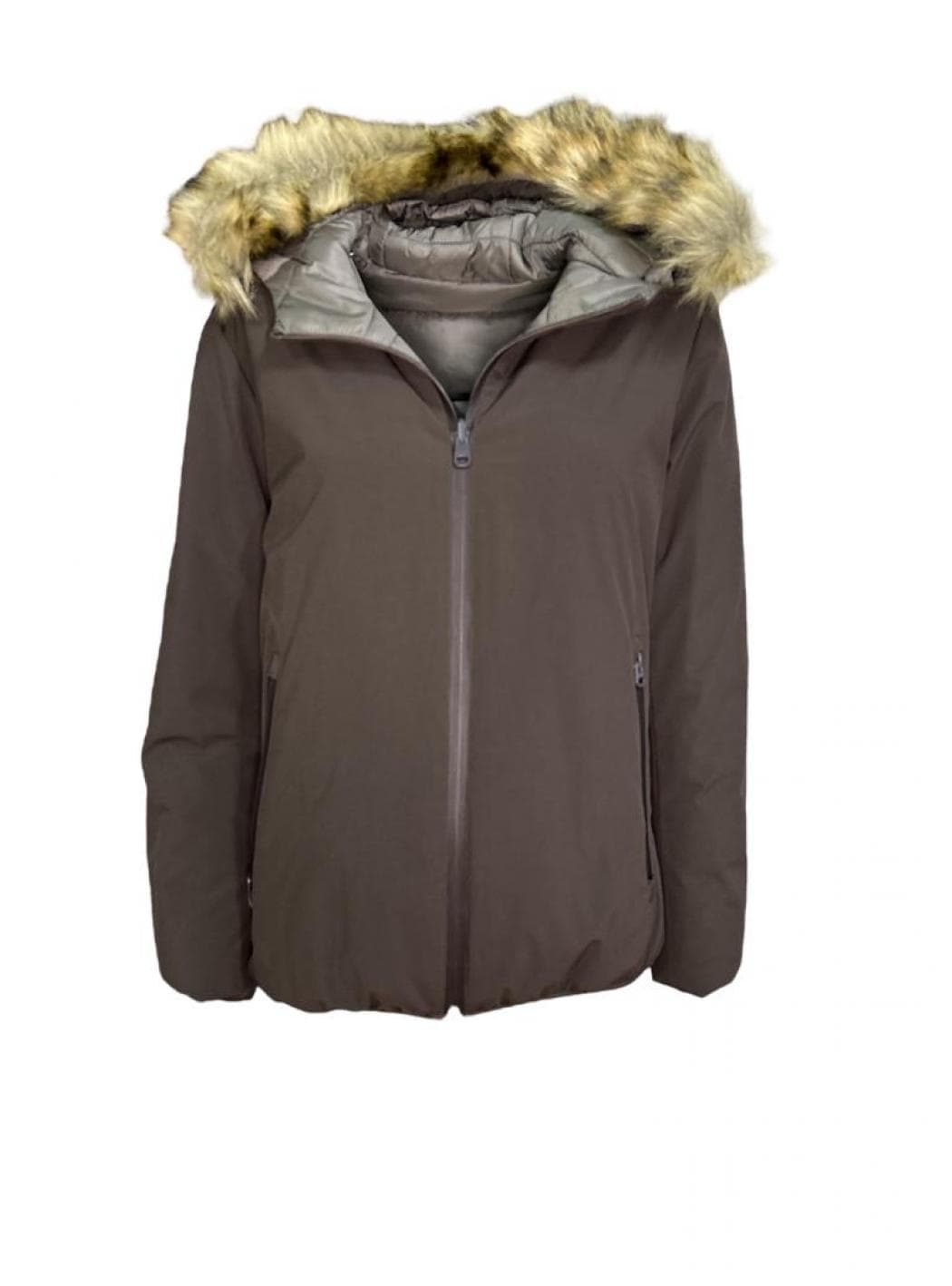 Man R57520 BRUS ECO FUR - MARRONE