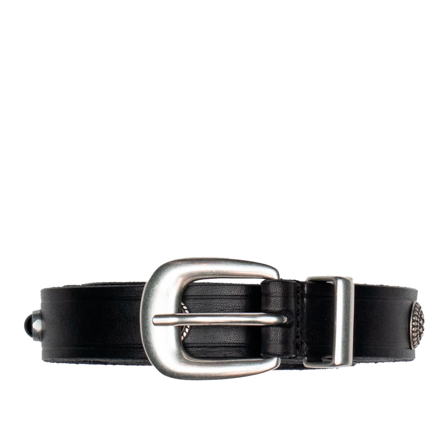 Belt Man Fabrizio Mancini Leather Black
