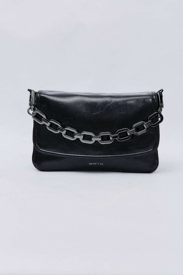 black woman handbag