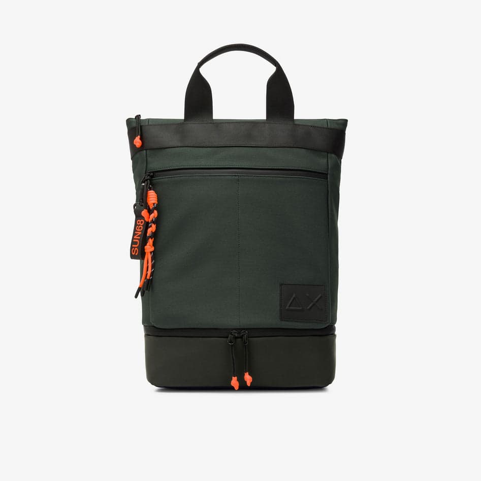 dark green man backpack