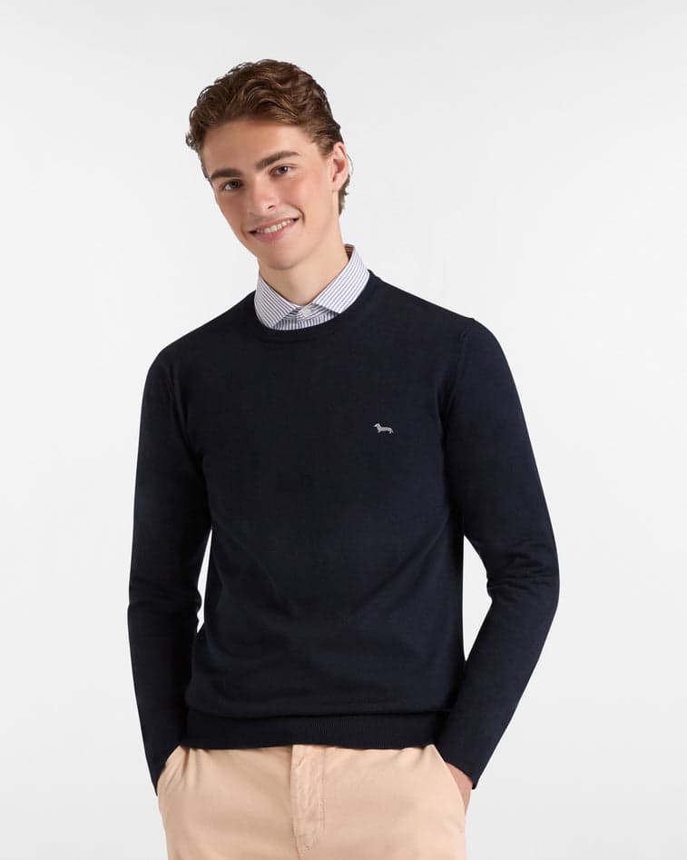 shirt man blue