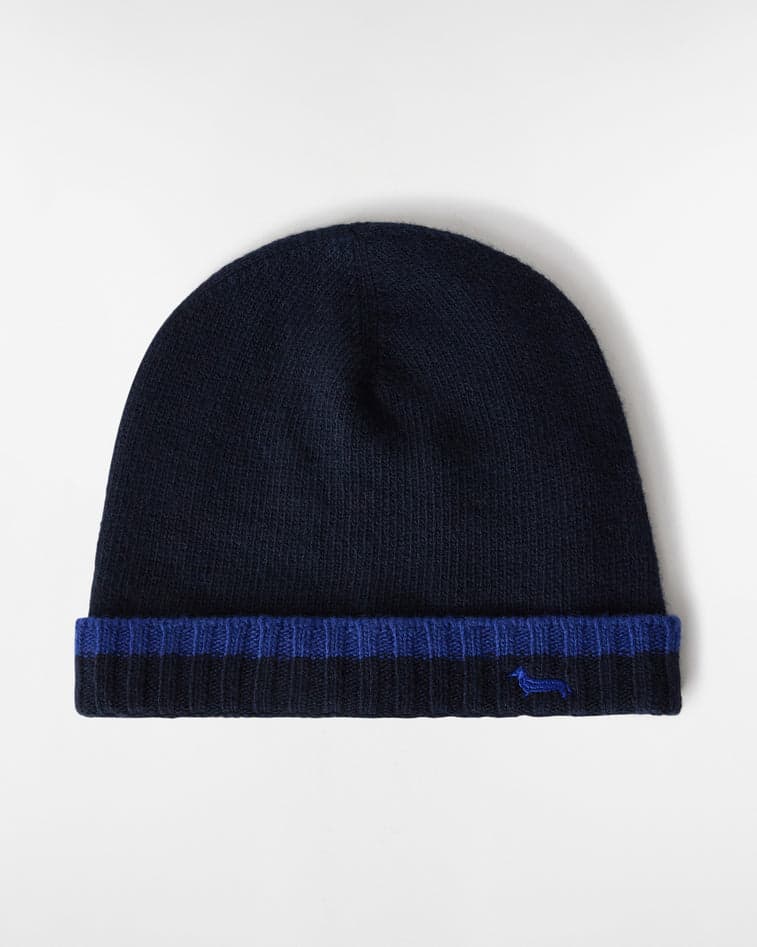 blue navy man cap