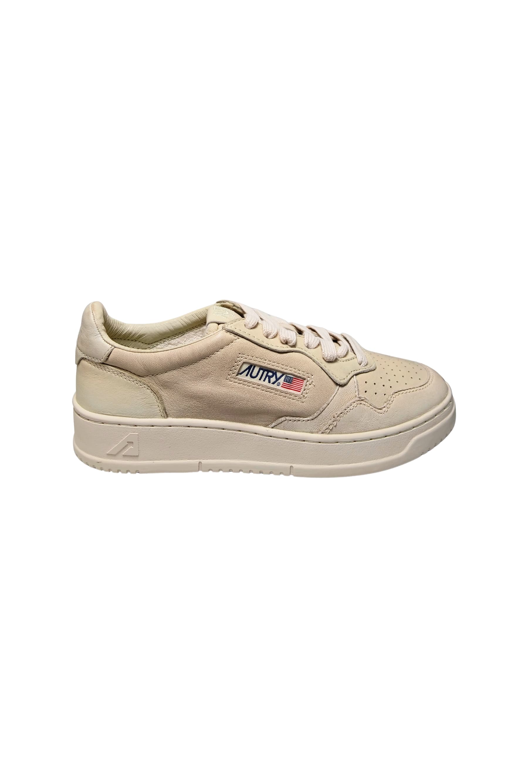 aulm_sg08 Autry Man Leather Beige
