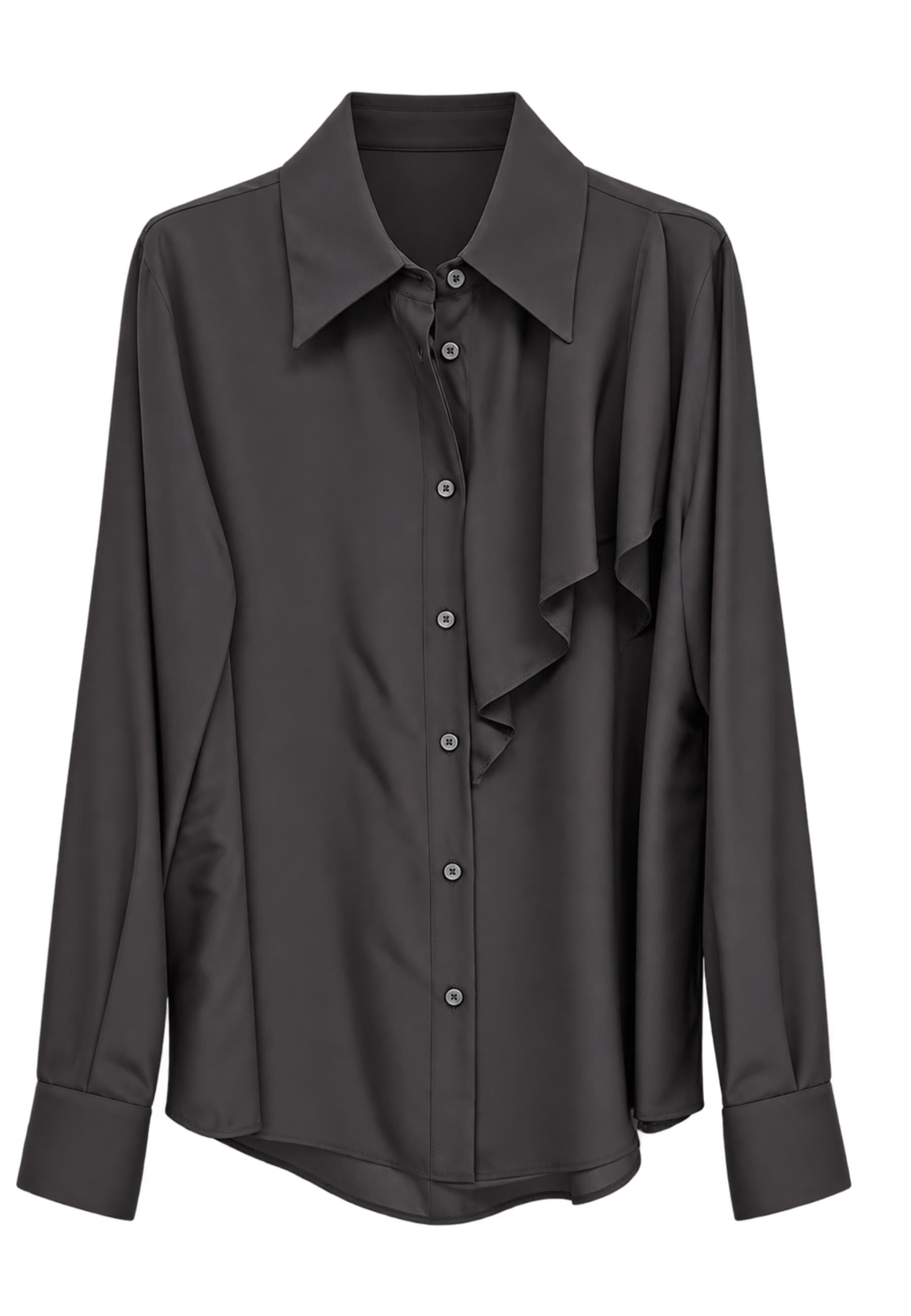 Shirt shirt Tela rouches