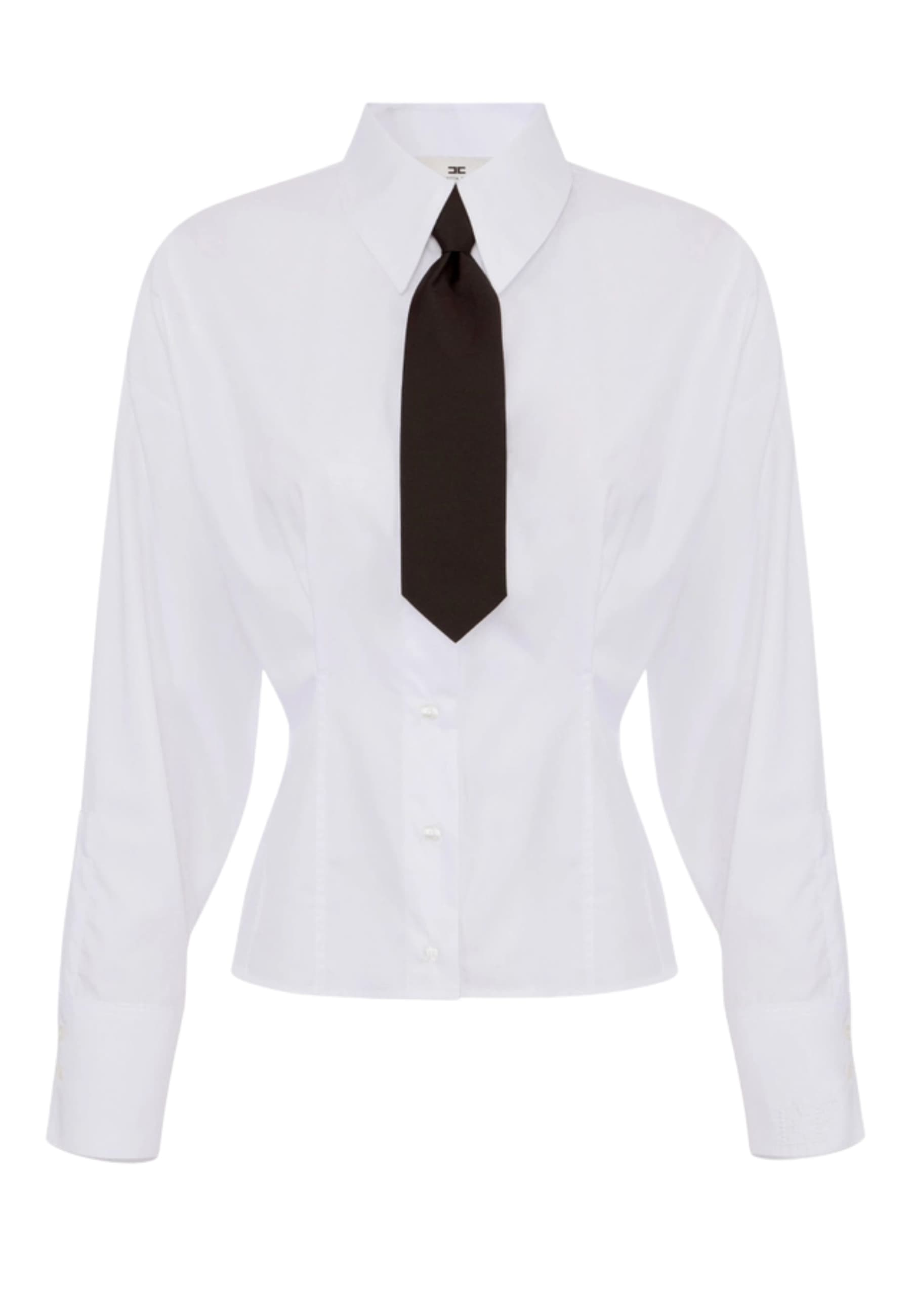 Shirt shirt Elisabetta Franchi cravatti