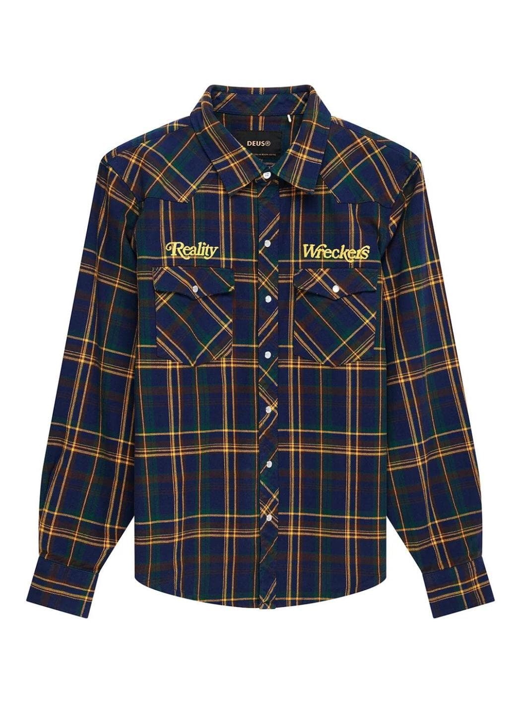 reality wreckers check shirt