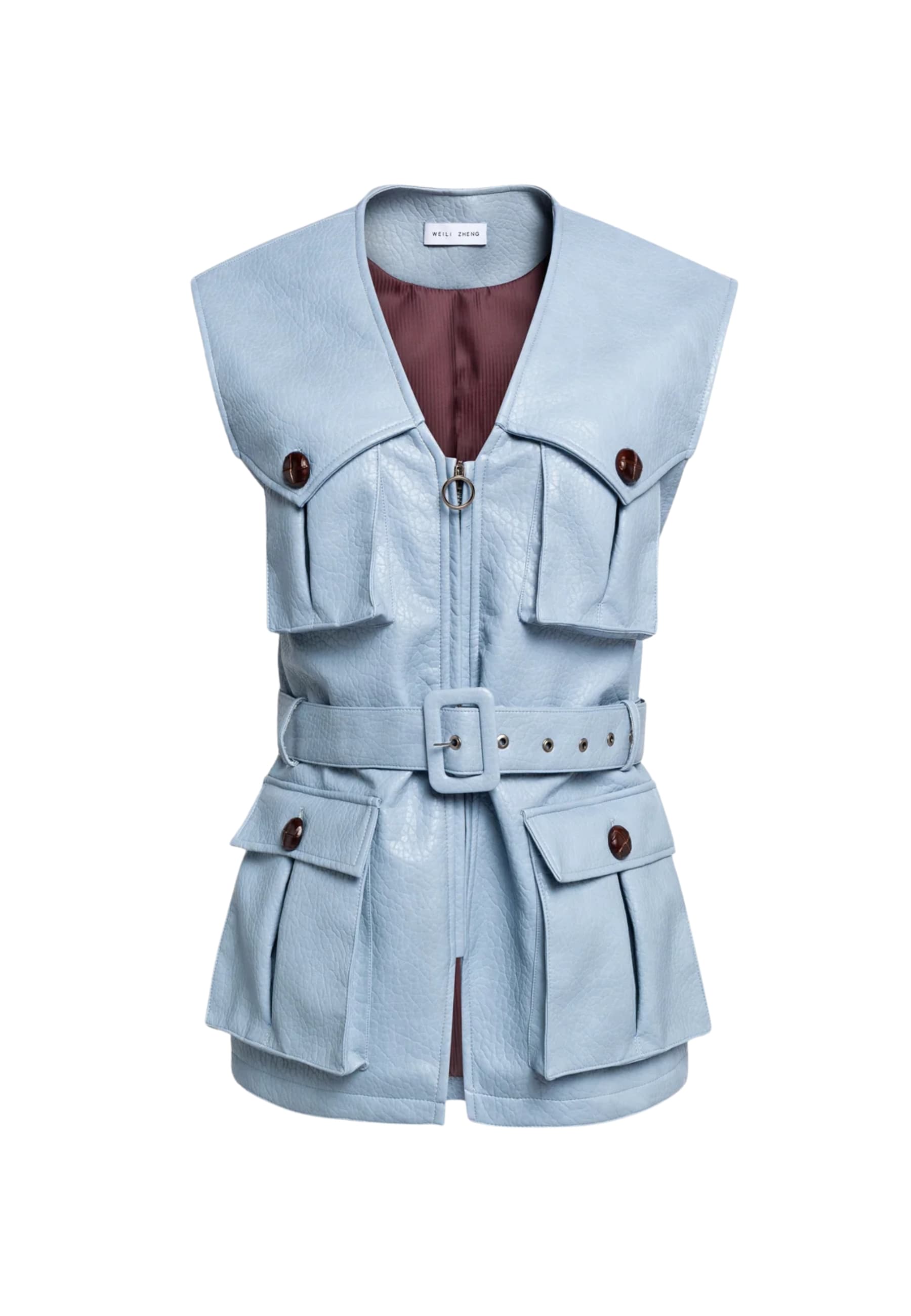 vest Weili Zheng with belt