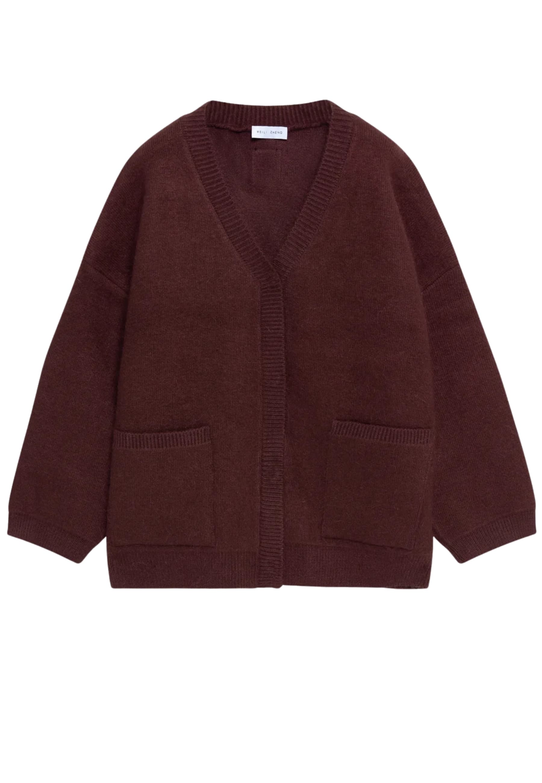 Cardigan Weili Zheng with A V neckline