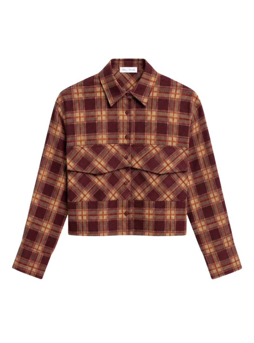Shirt shirt Weili Zheng front pockets