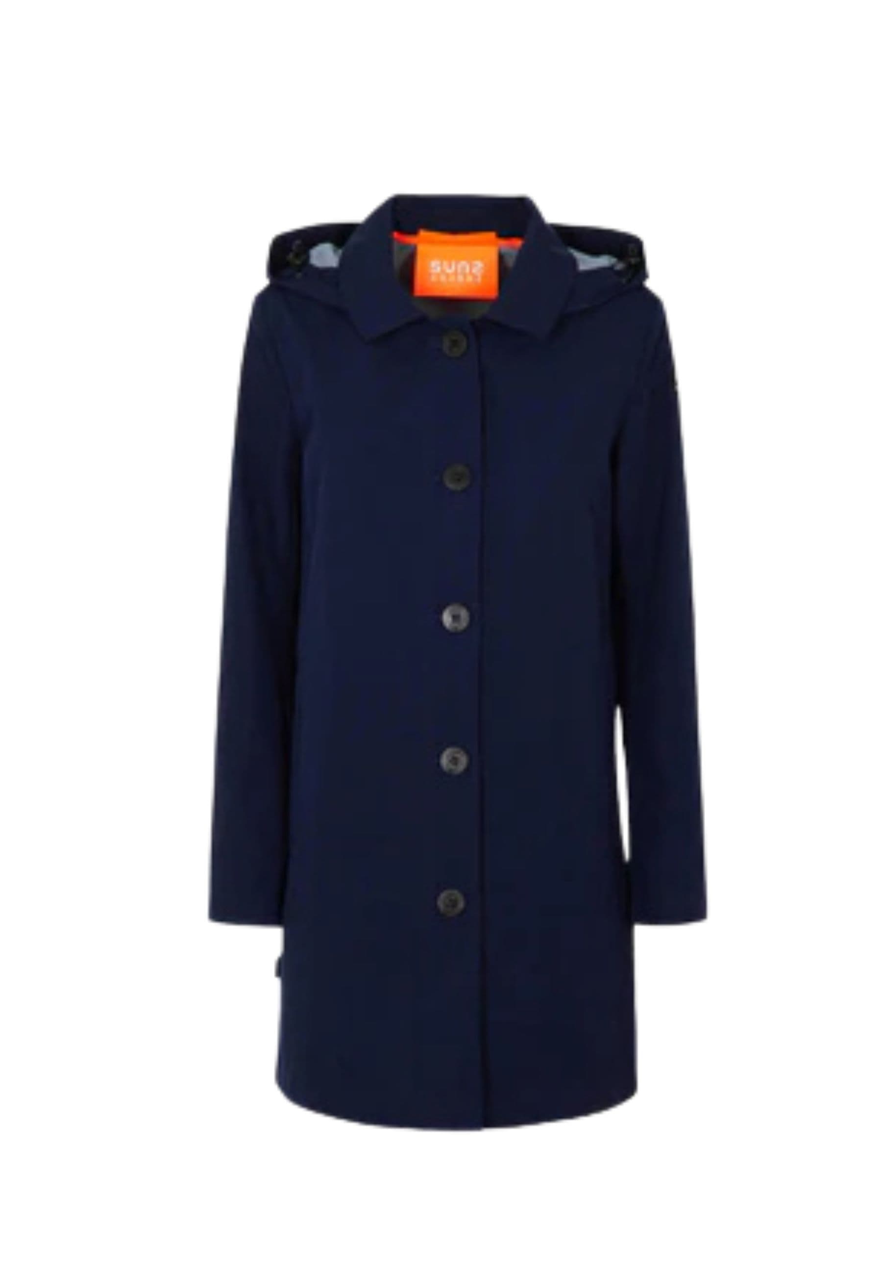 Trench Woman Suns Navy cruise