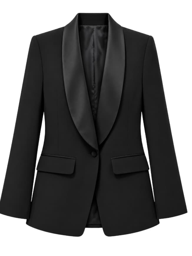 blazer with lace Simona Corsellini