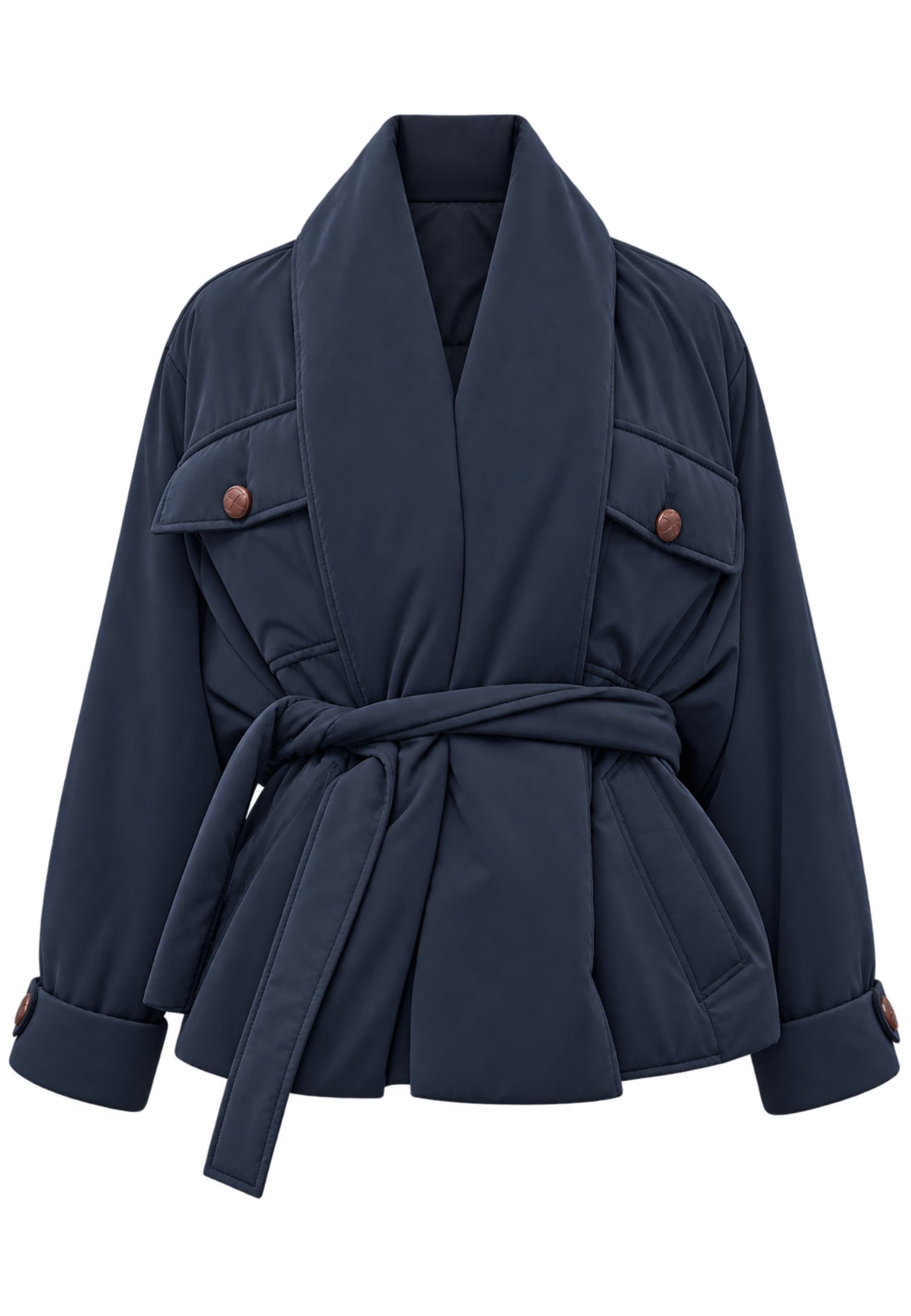 jacket Tela with belt