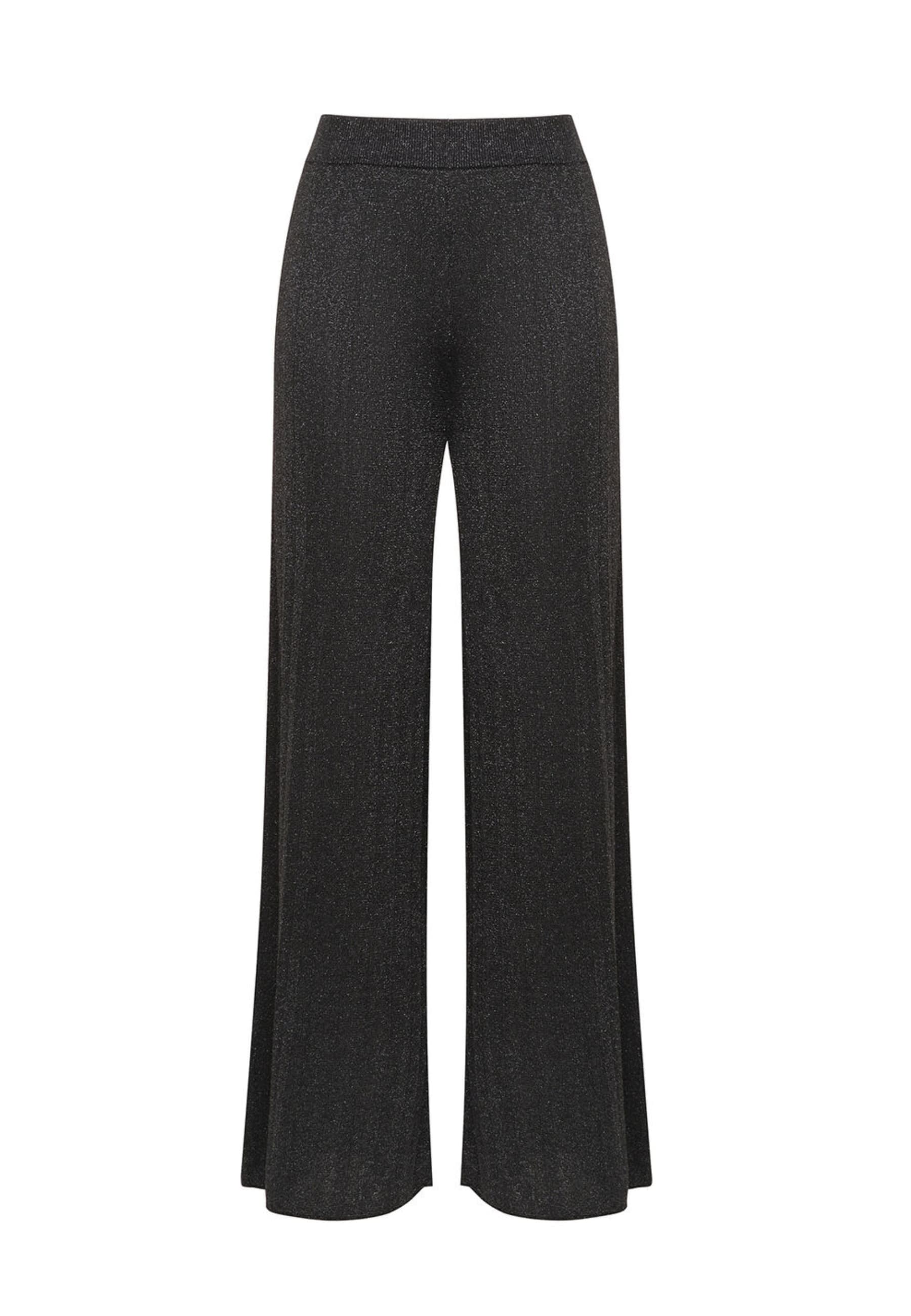 trousers knit lurex rib Maliparmi