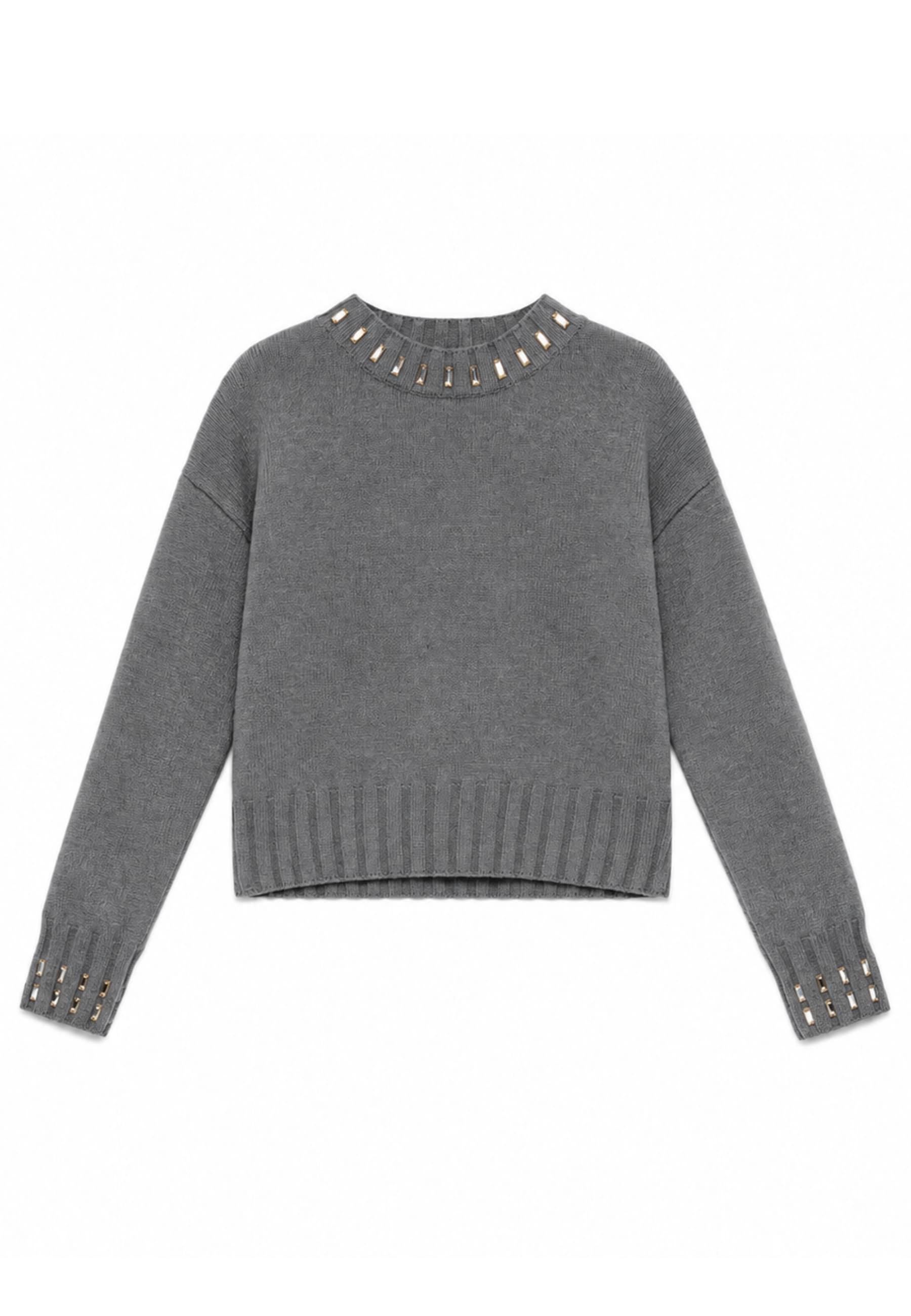 knitted wool embroidery Maliparmi