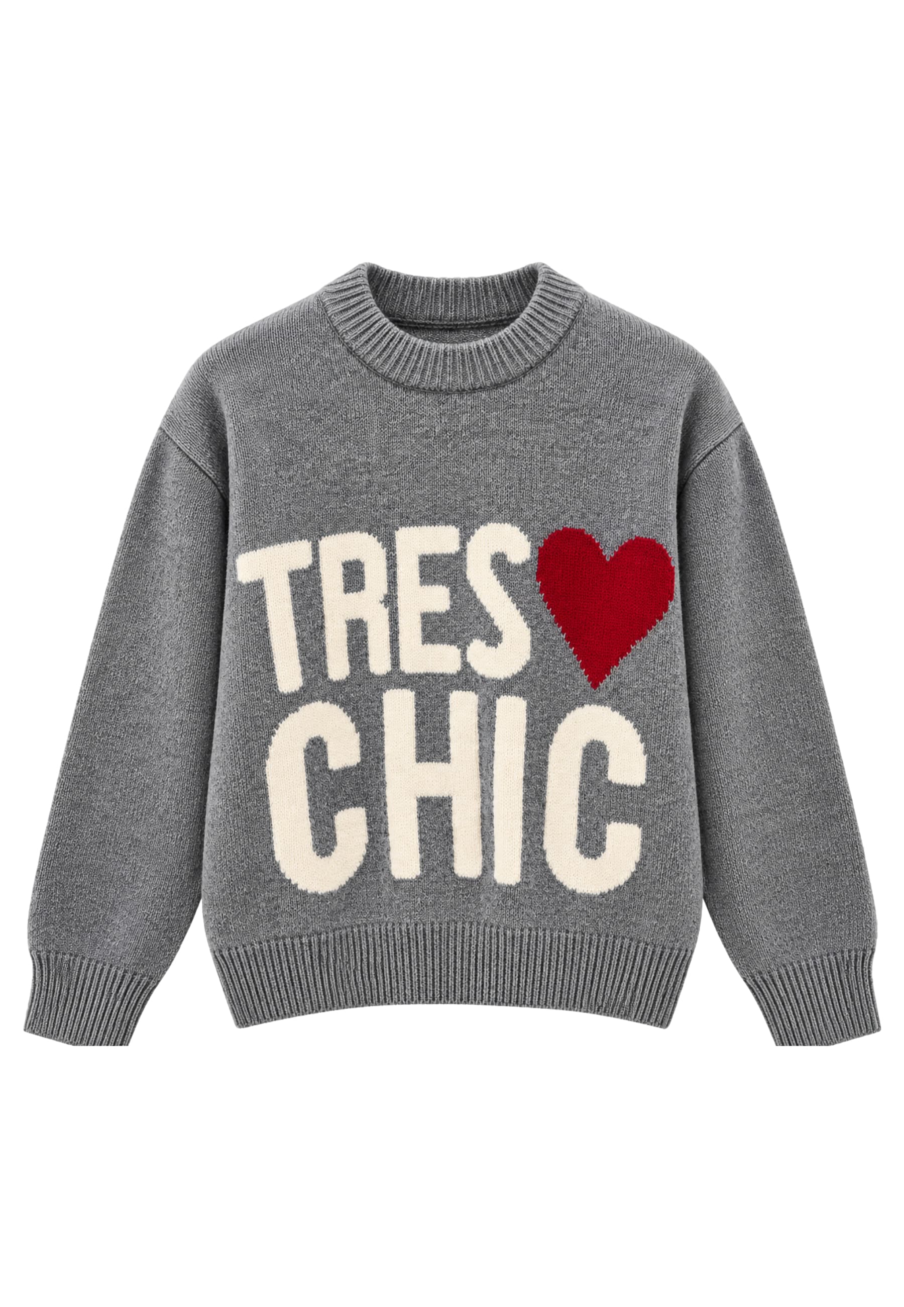 Knit knit mesh Saint Barth with writing