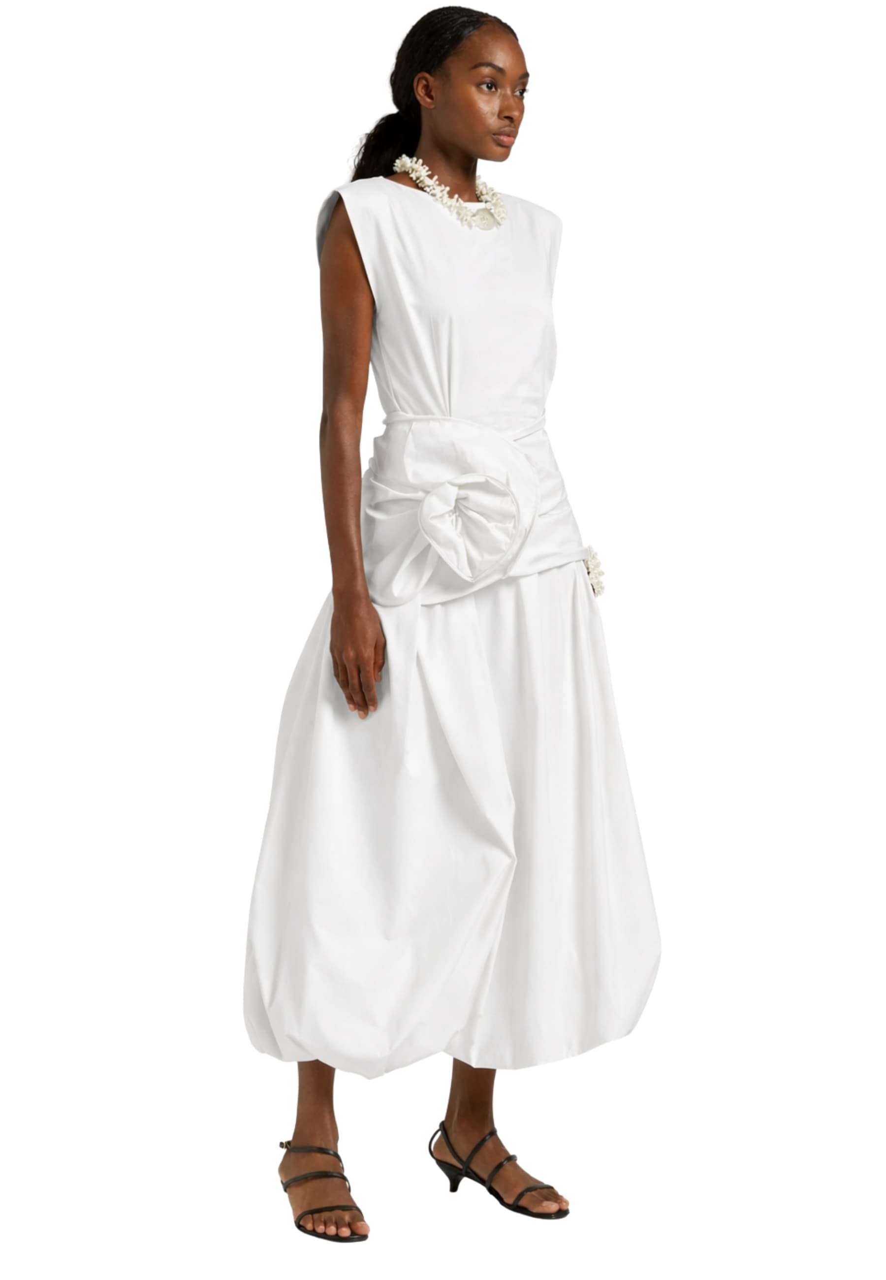 Women's top Liviana Conti with flower