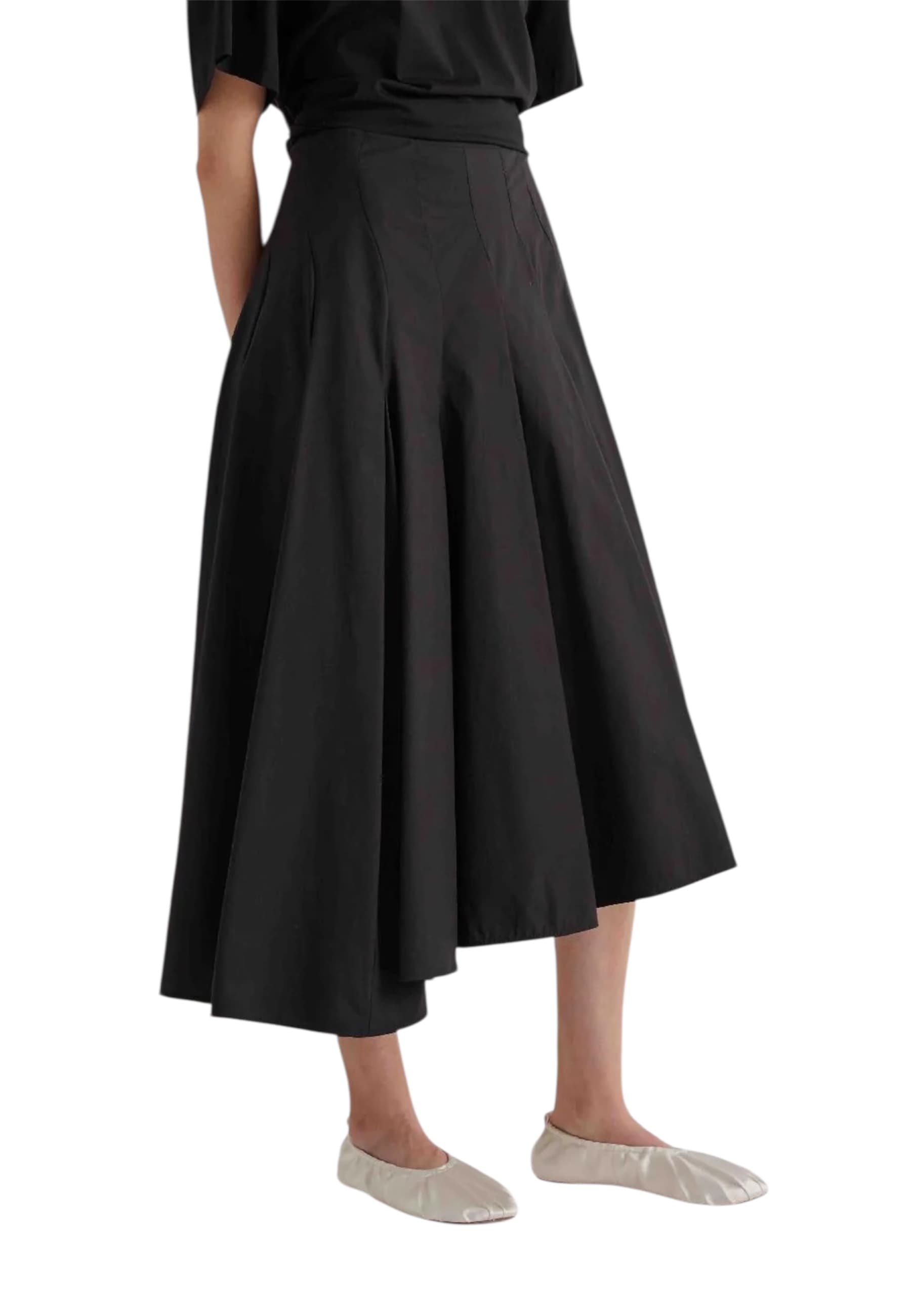 Wheeled skirt Woman Meimeij with drapery