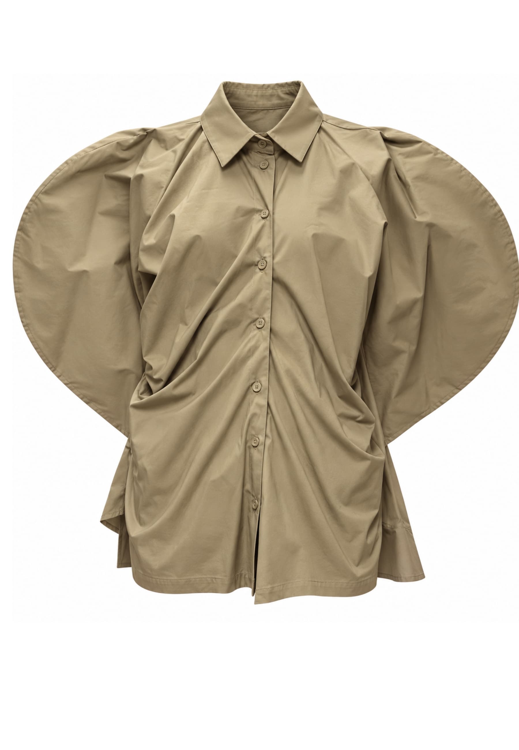 Shirt shirt Meimeij draped