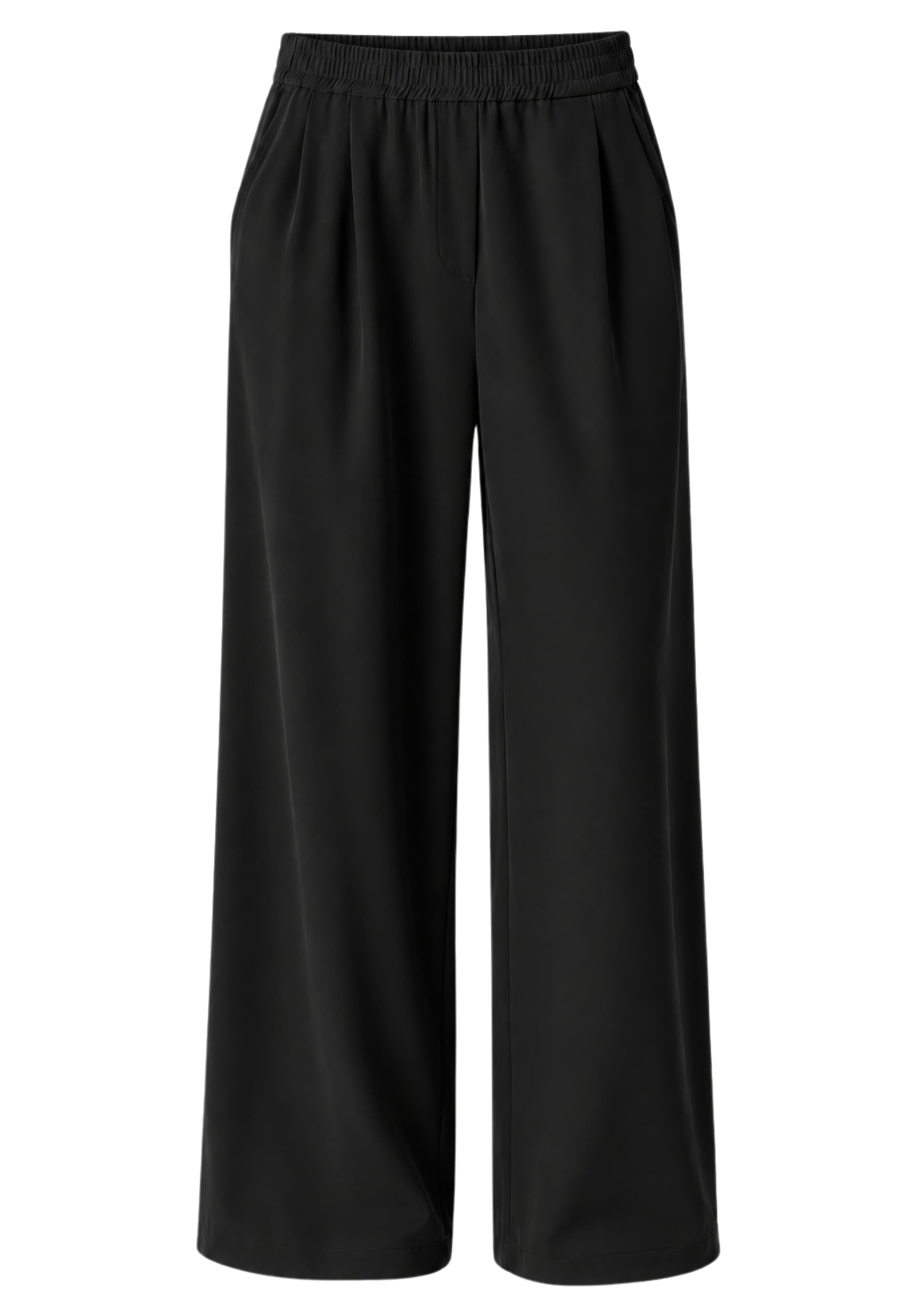 Soft line pants in crepe Meimeij