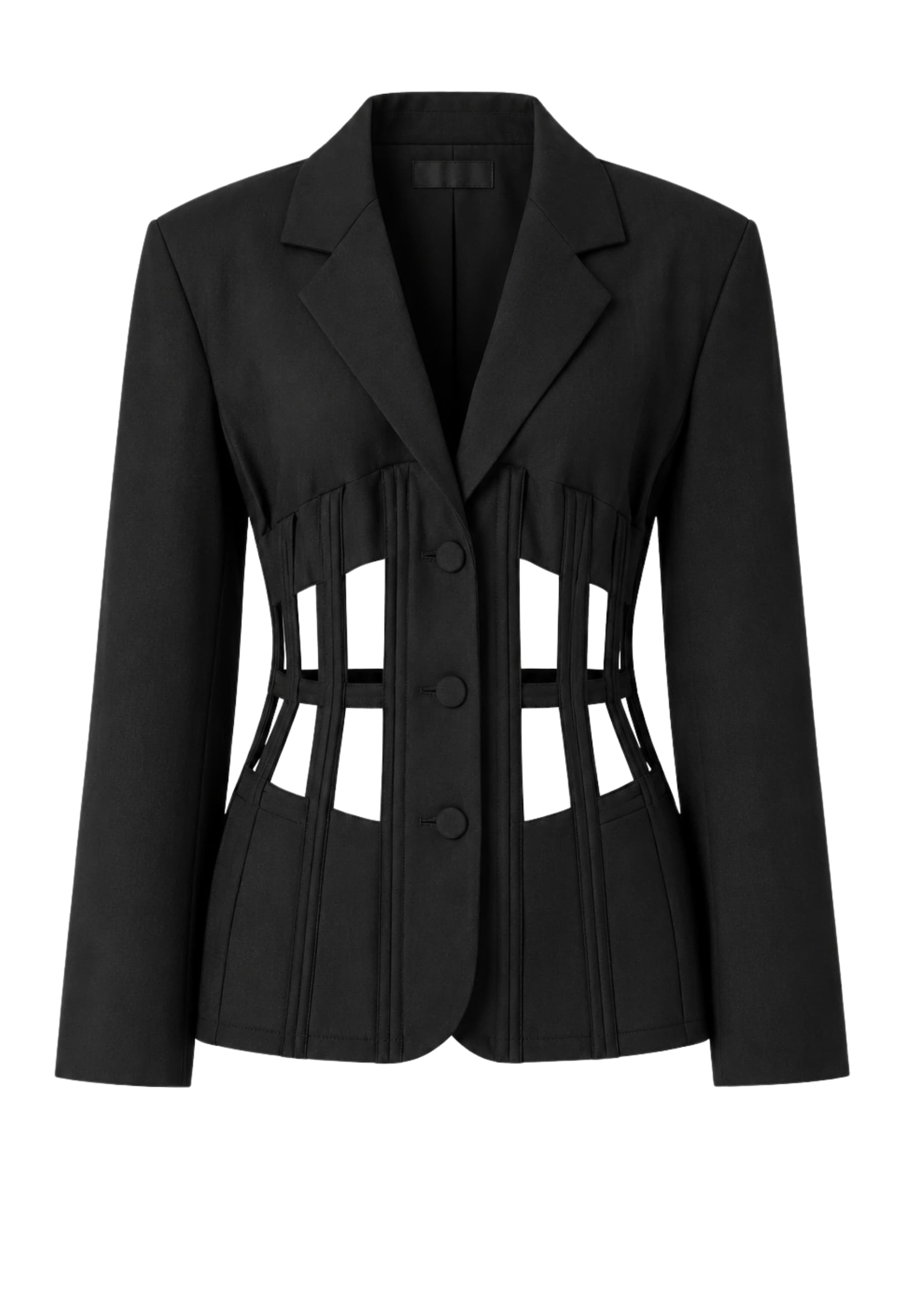 bagging jacket in wool blend Meimeij