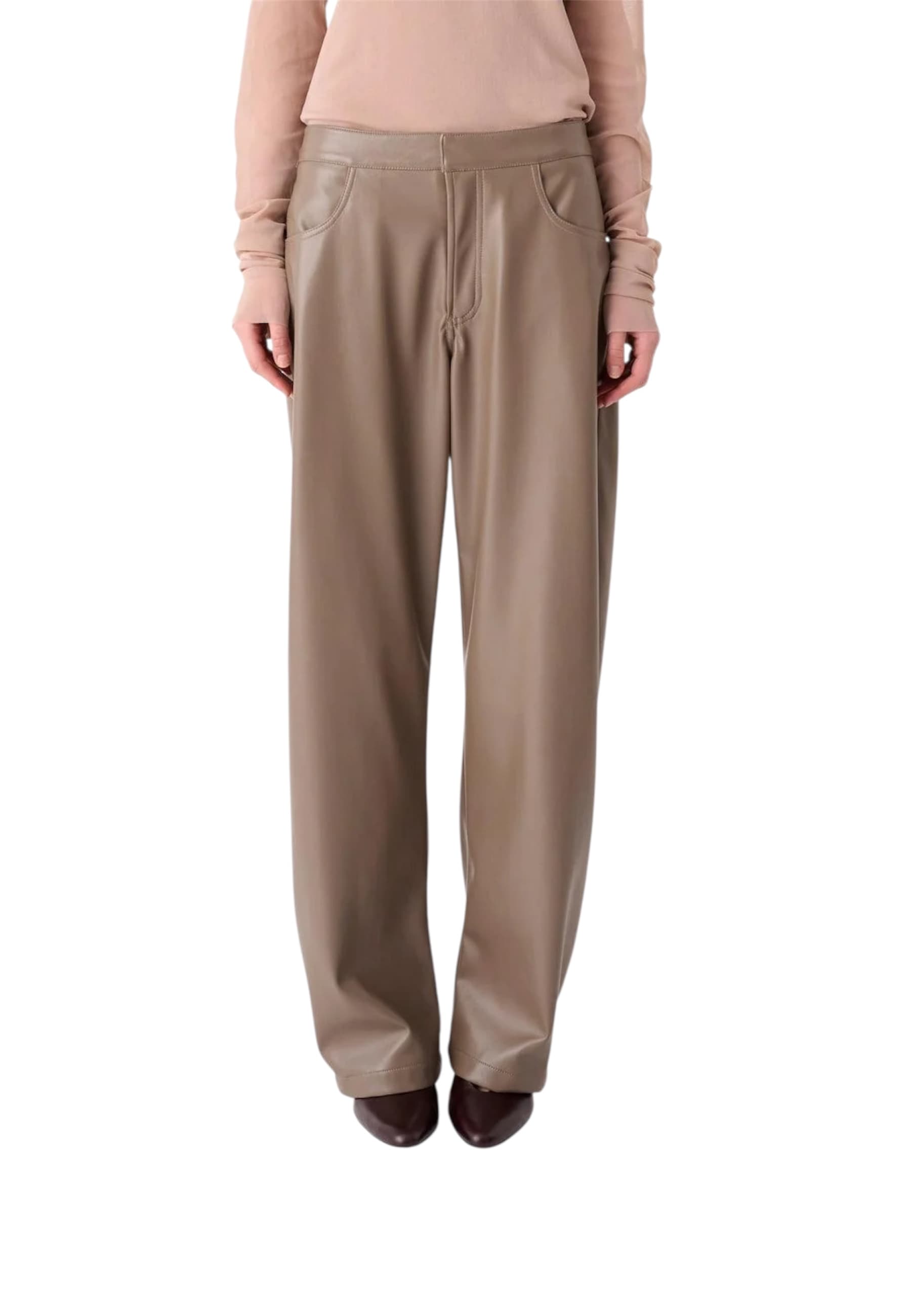 Women's Trousers Meimeij eco-leather