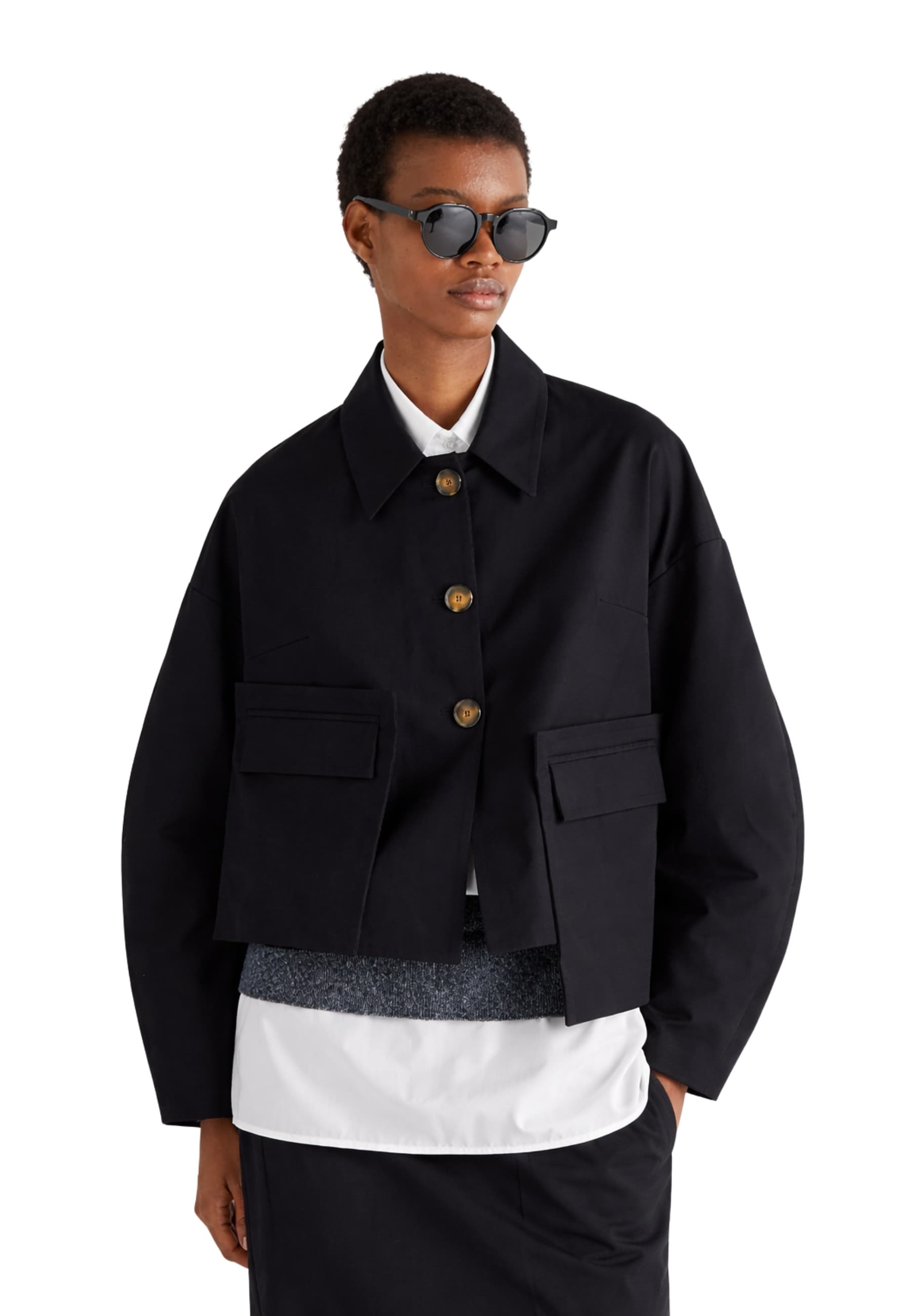 Women's jacket Meimeij three buttons