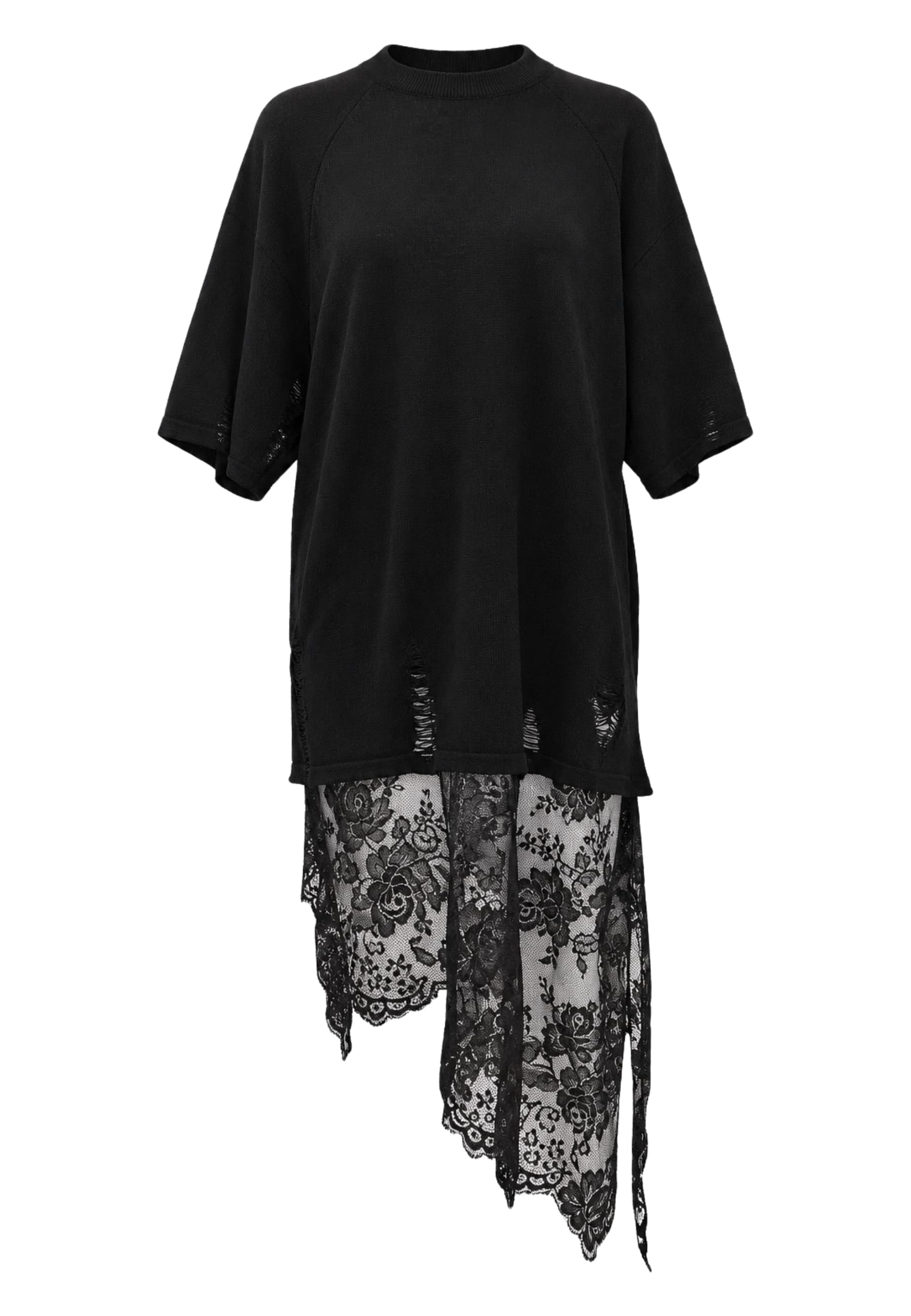 silvye long crewneck Akep lace