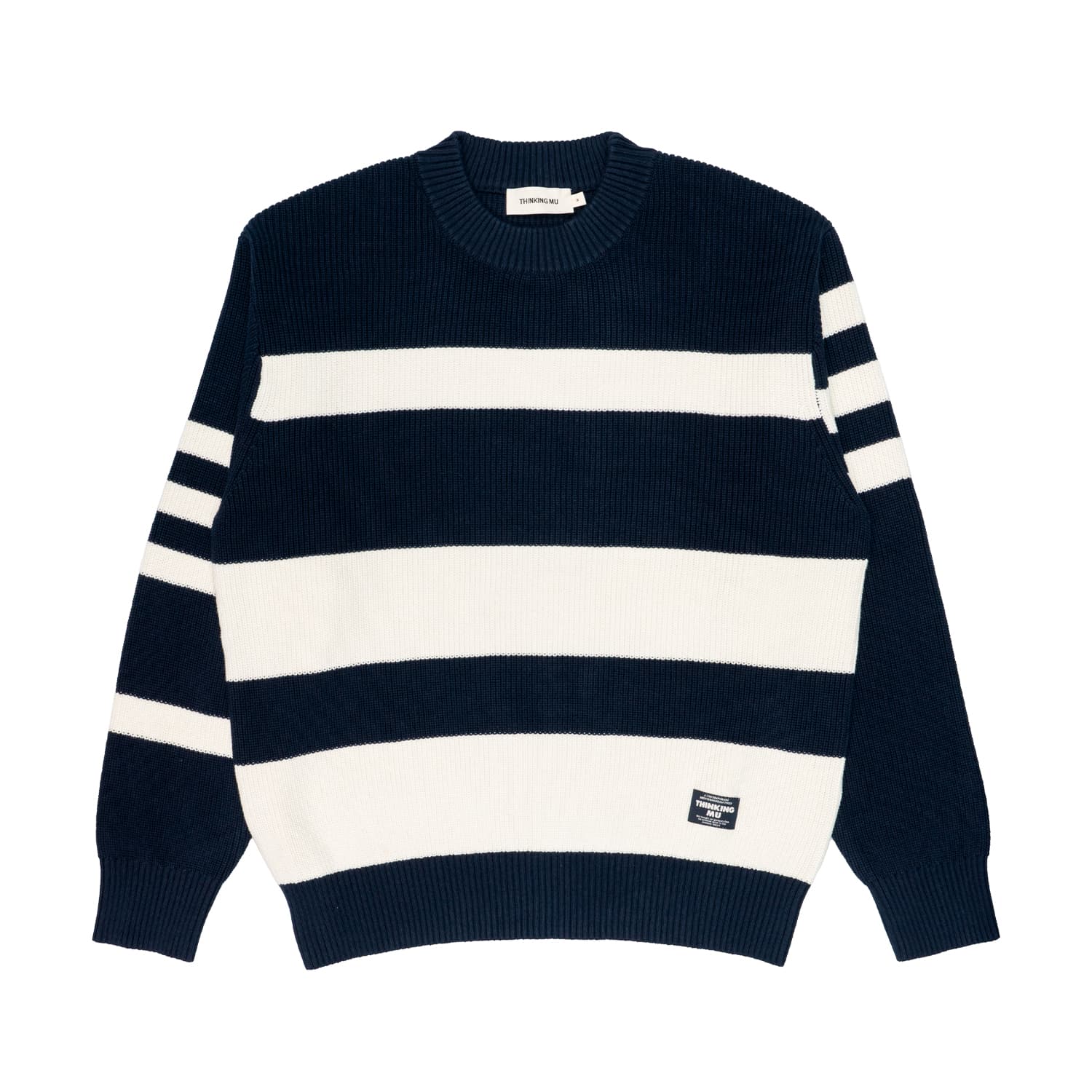 Men's sweater Thinking Mu Santos striped navy