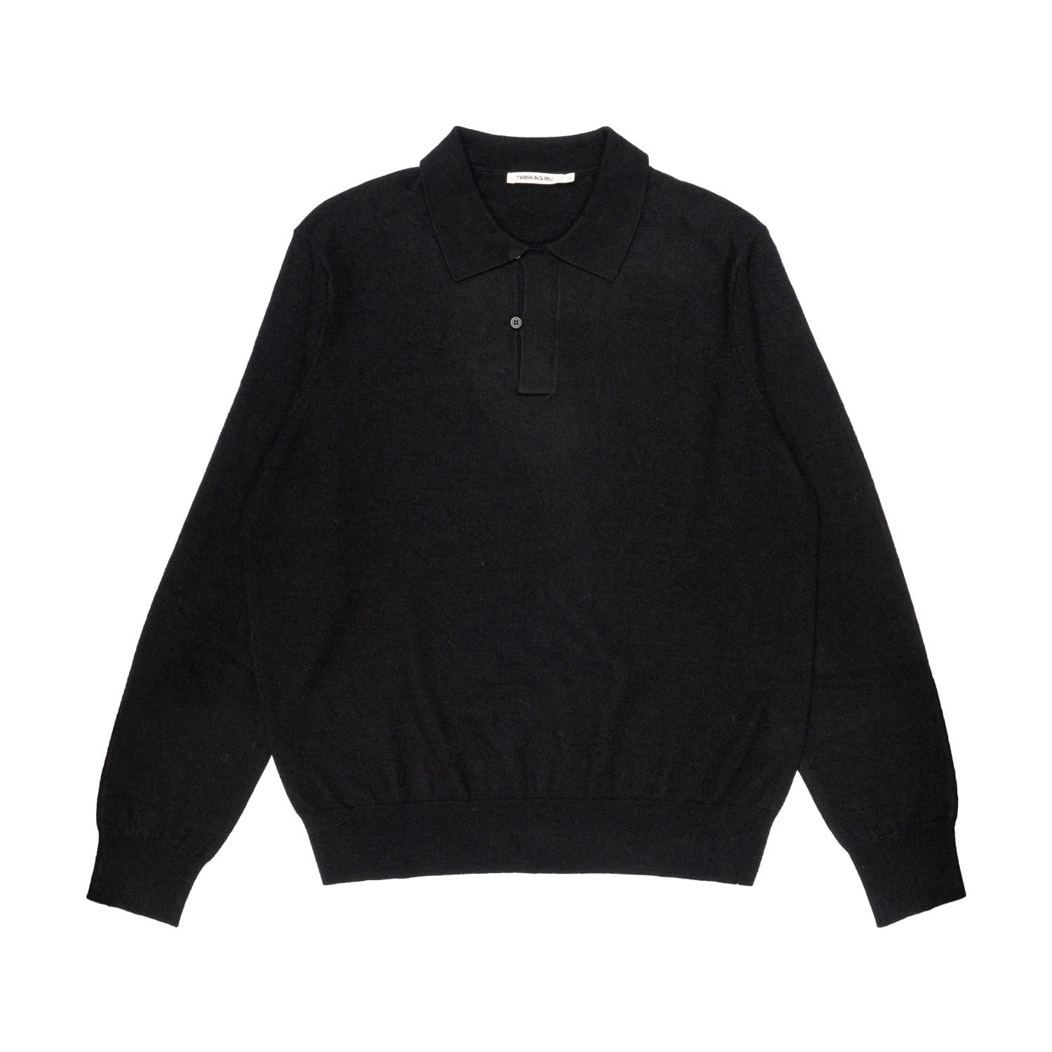 Men Thinking Mu Black merino wool Jesse