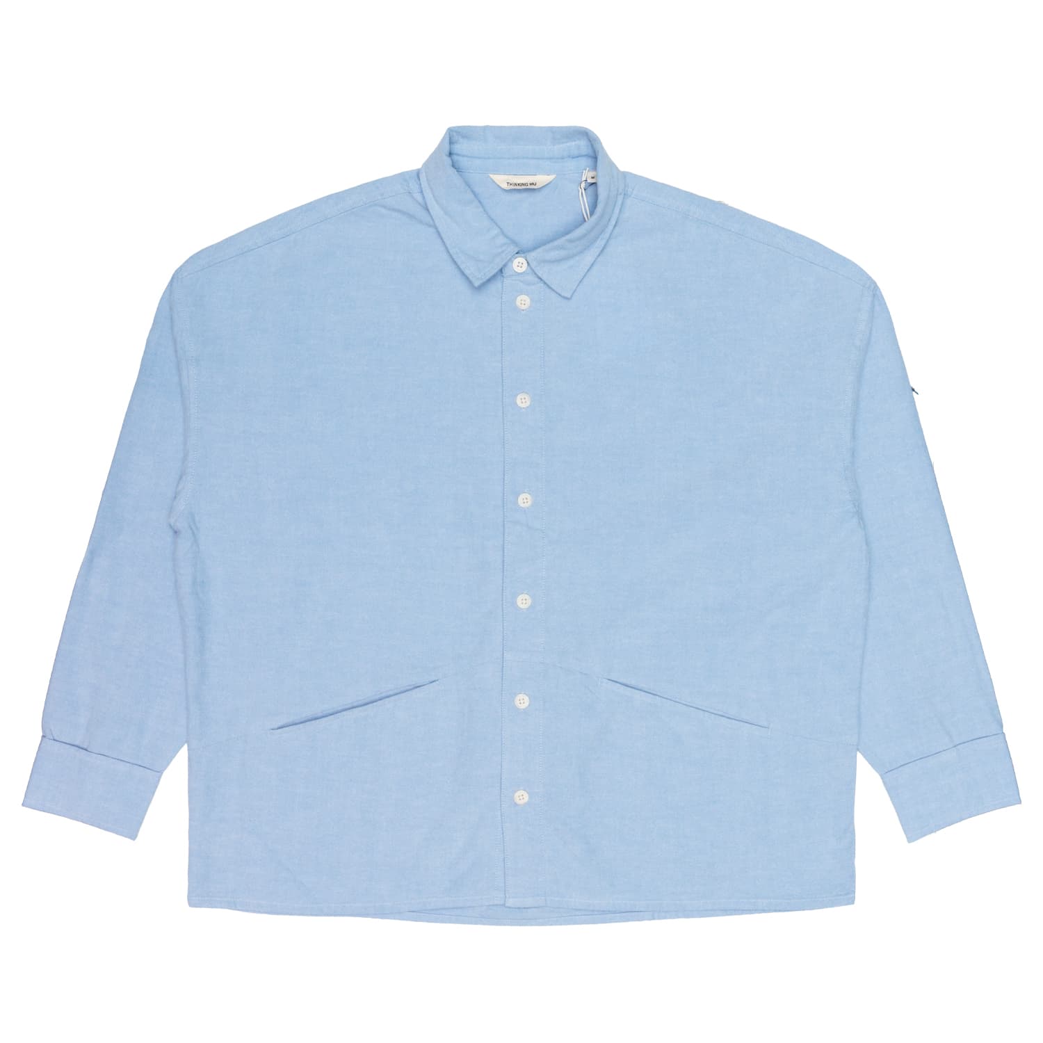 Shirt Man Thinking Mu Light Blue Jim