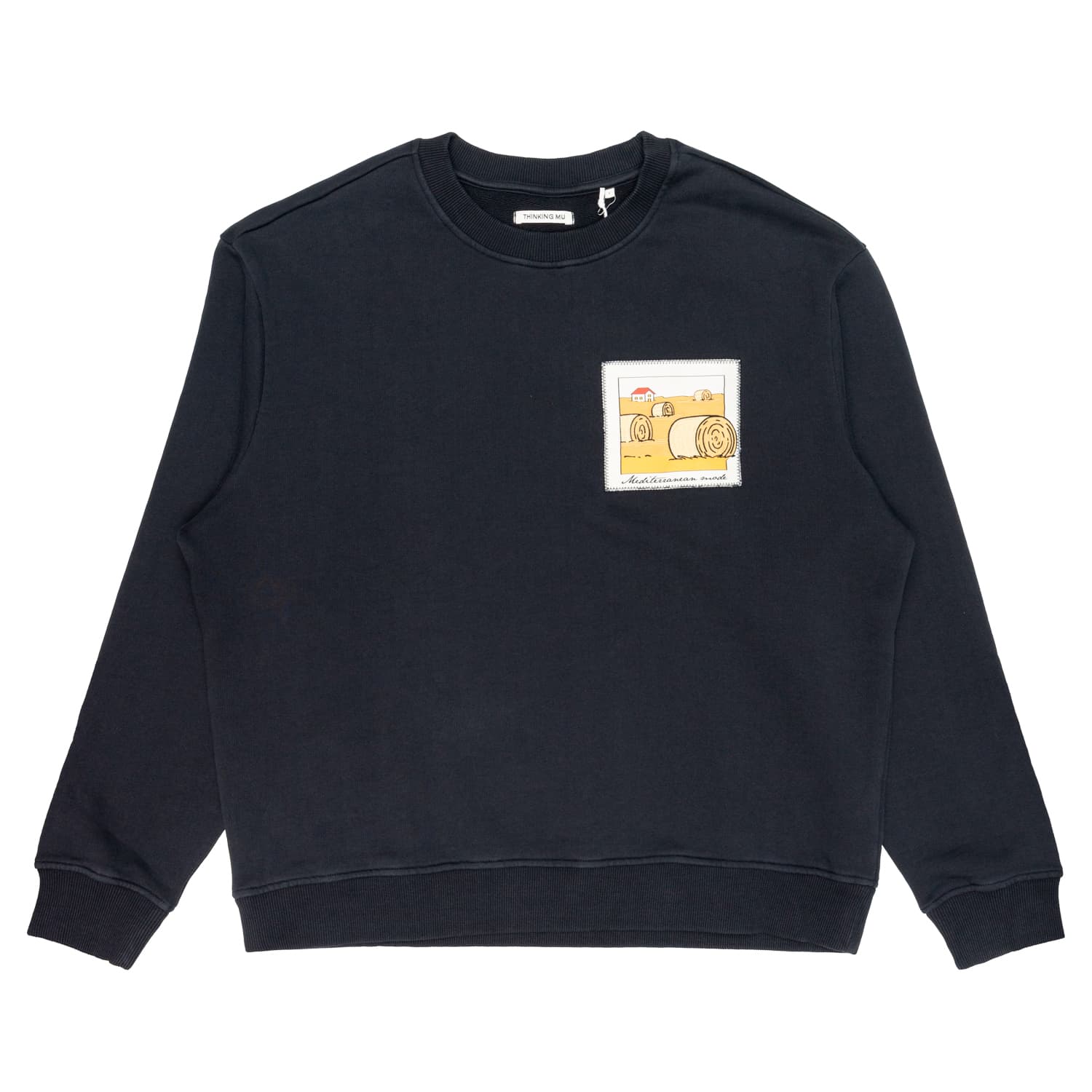 Men's sweatshirt Thinking Mu Straw Camp Navy
