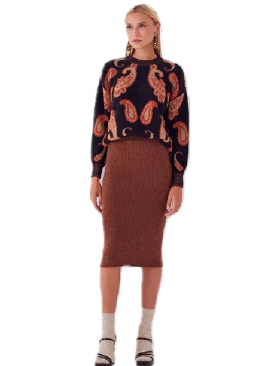 Women's sweater Akep D12052-NERANC