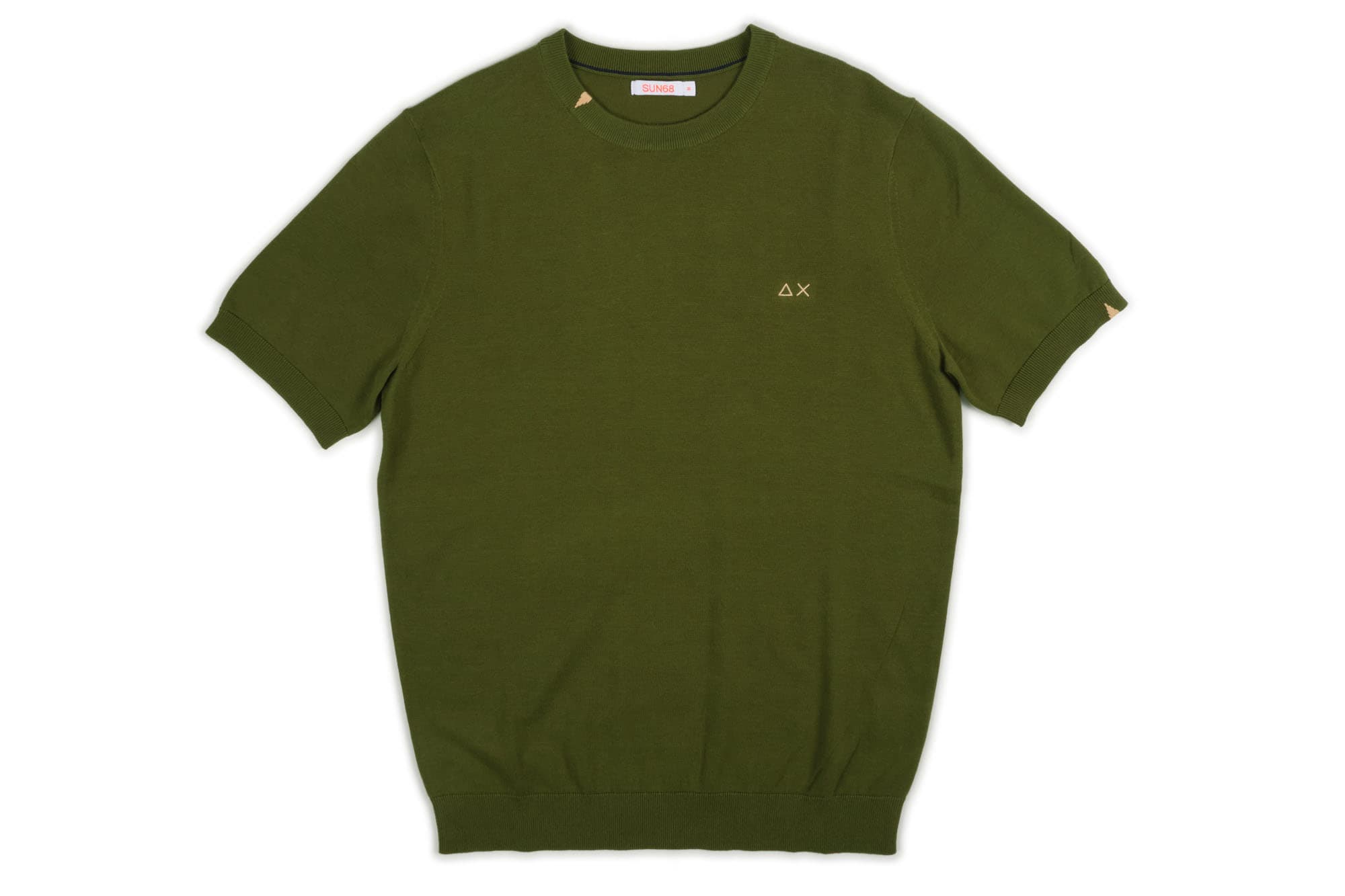 T-shirt Man Sun68 K34106/37 green