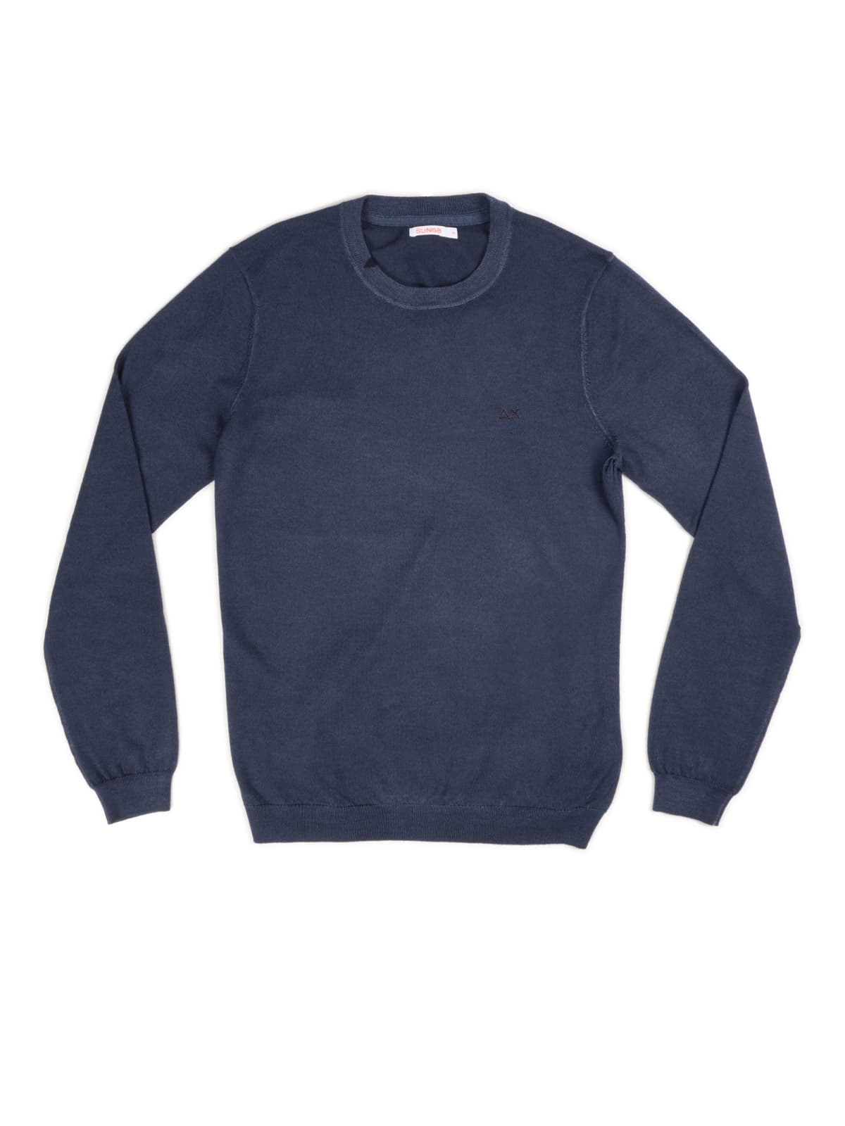 Men's sweater Sun68 K44147 07 navy blue