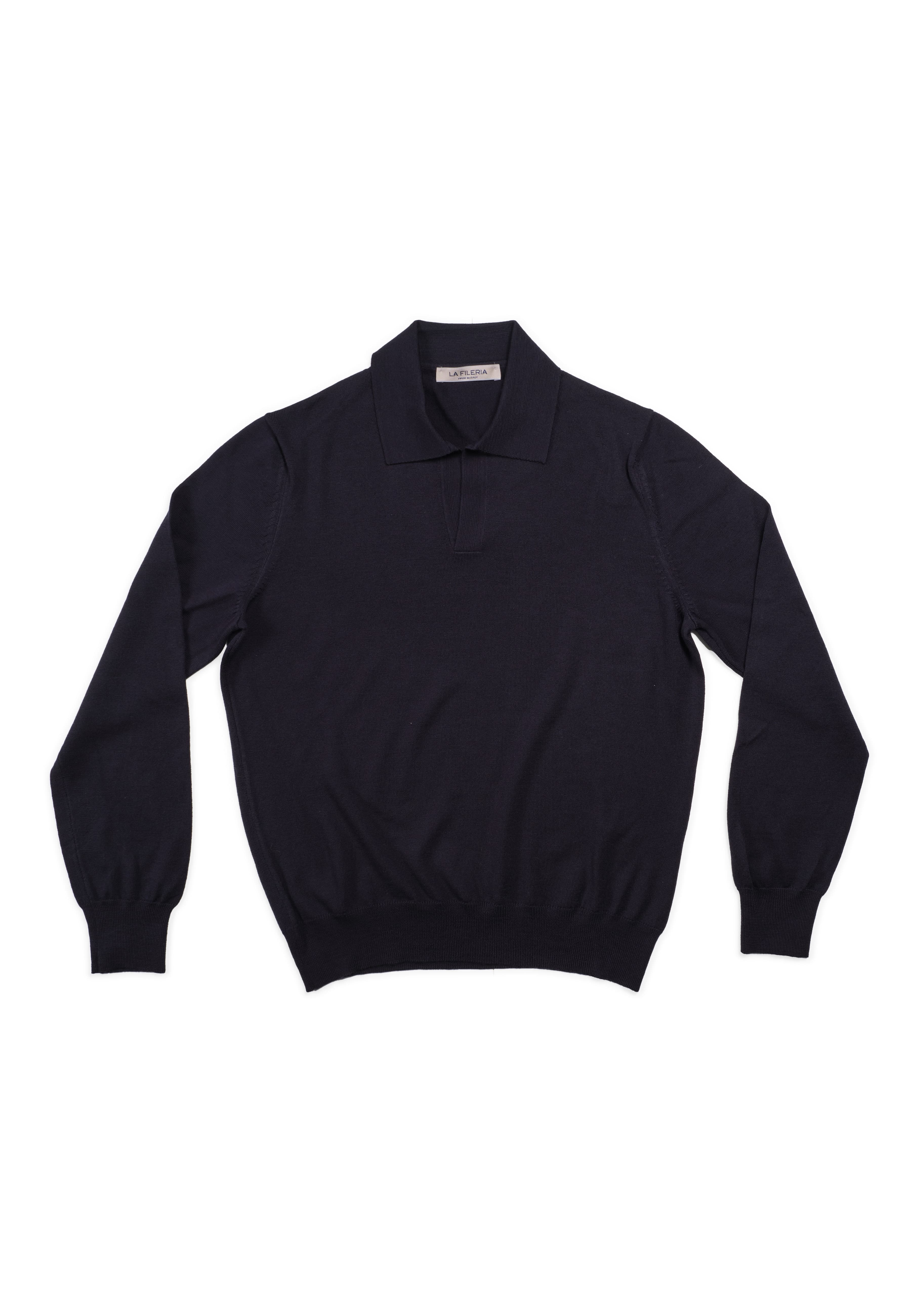 Men's sweater La Fileria 57189/14813/598 blue