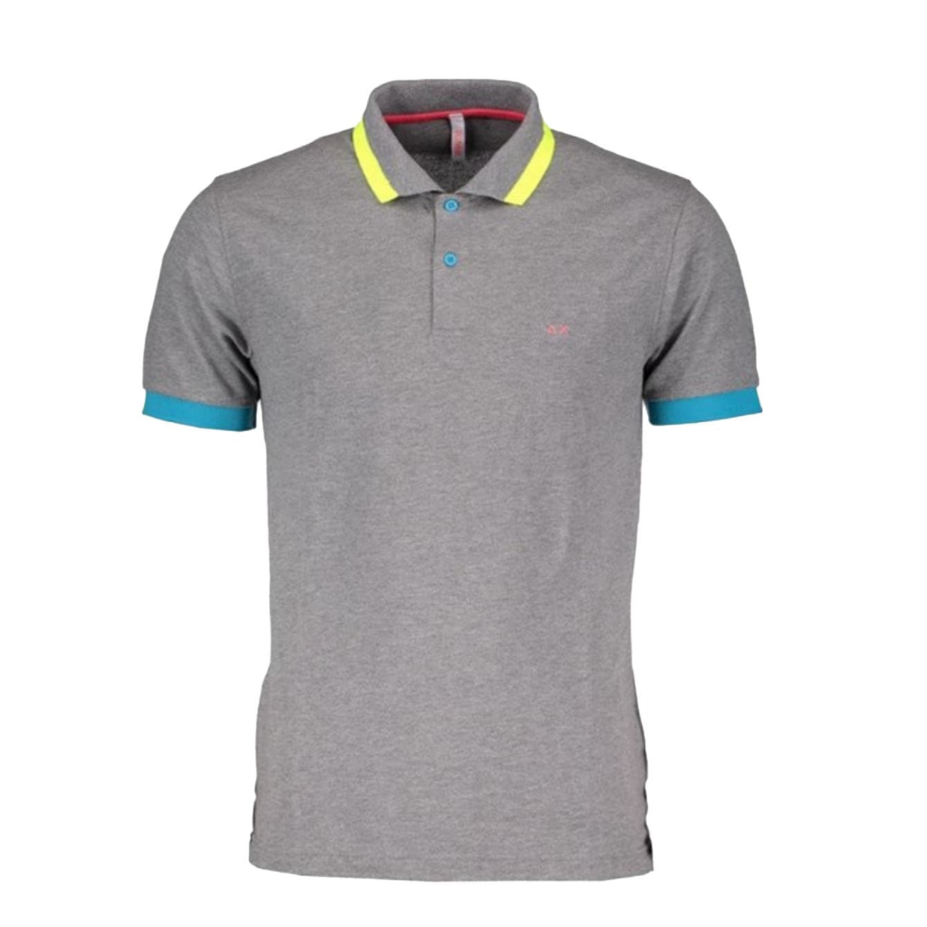 Sun68 - Polo El. Big Stripes Fluo 34 A18116