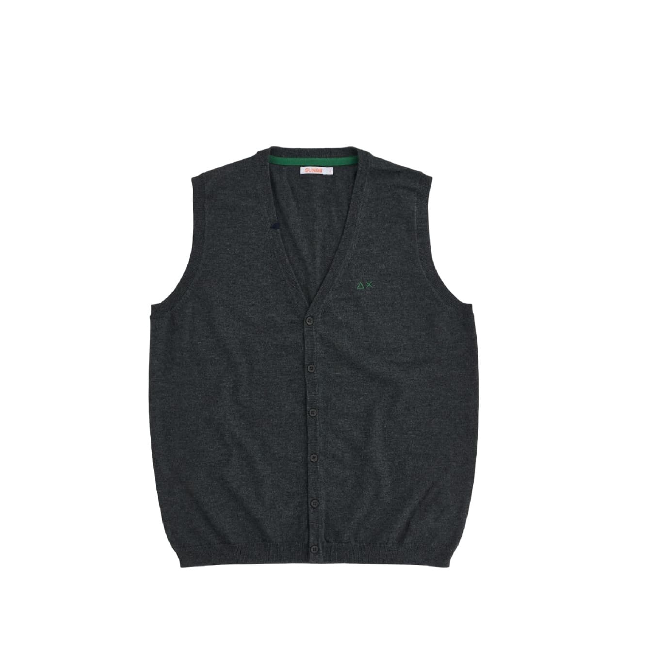 Sun68 - Solid vest 47 Dark Grey K40104