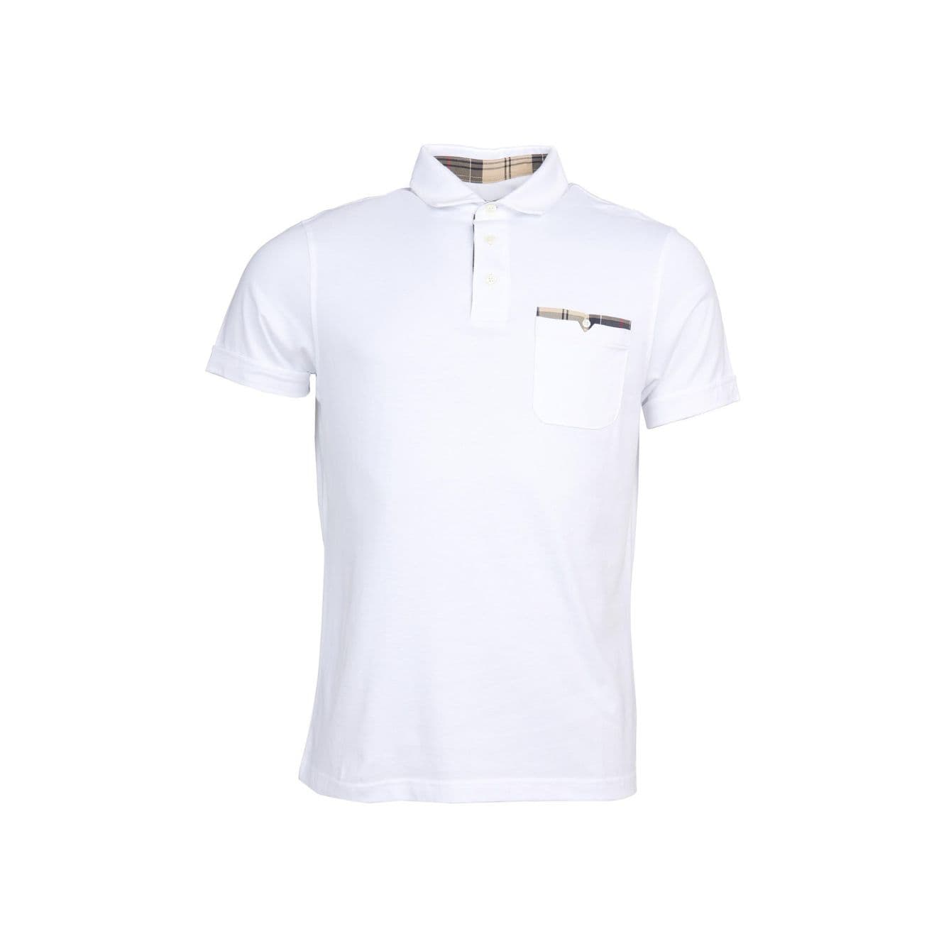 Barbour - Polo Bianca Corpatch MML1071