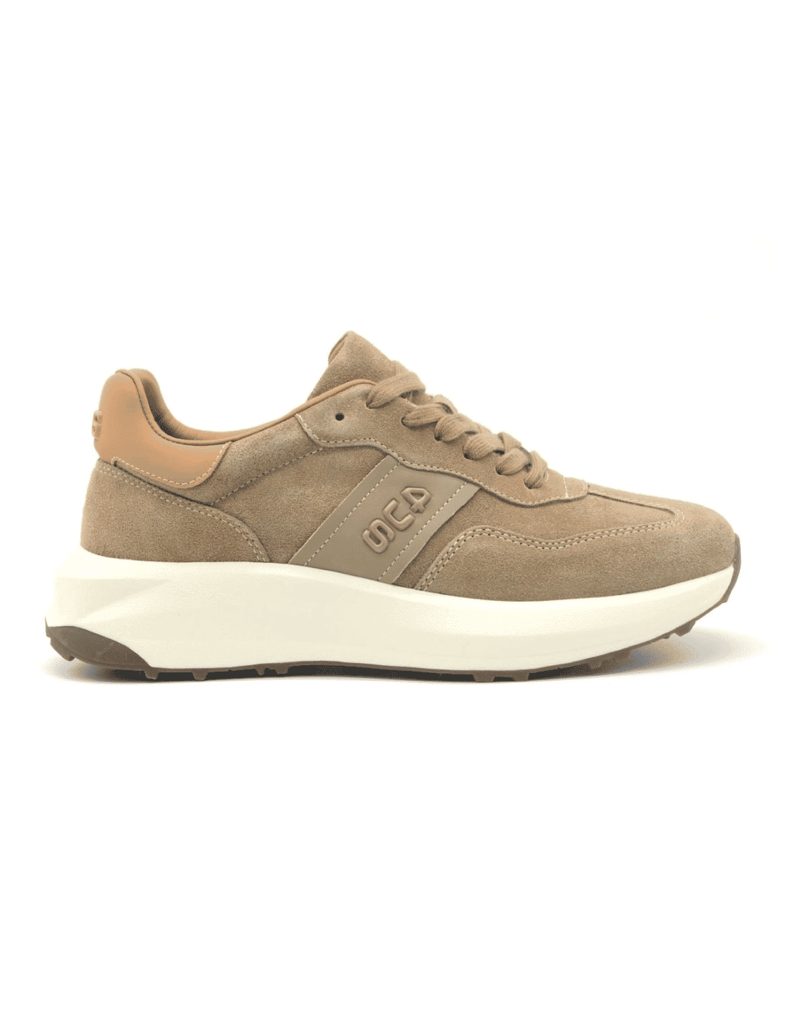 Men's sneaker 4us ♪ RIS001-CAM Brown