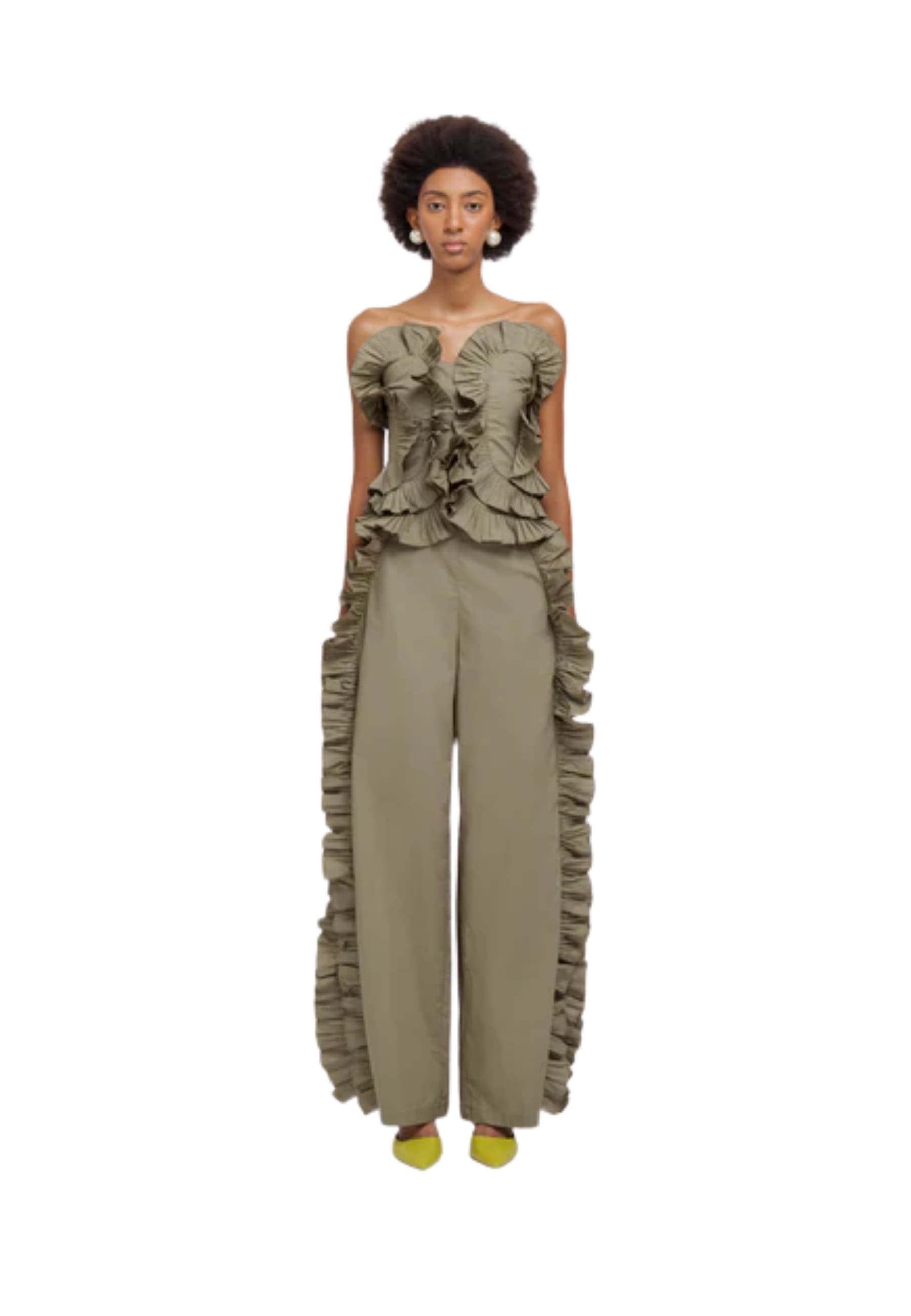 Women's top Weili Zheng A bustier