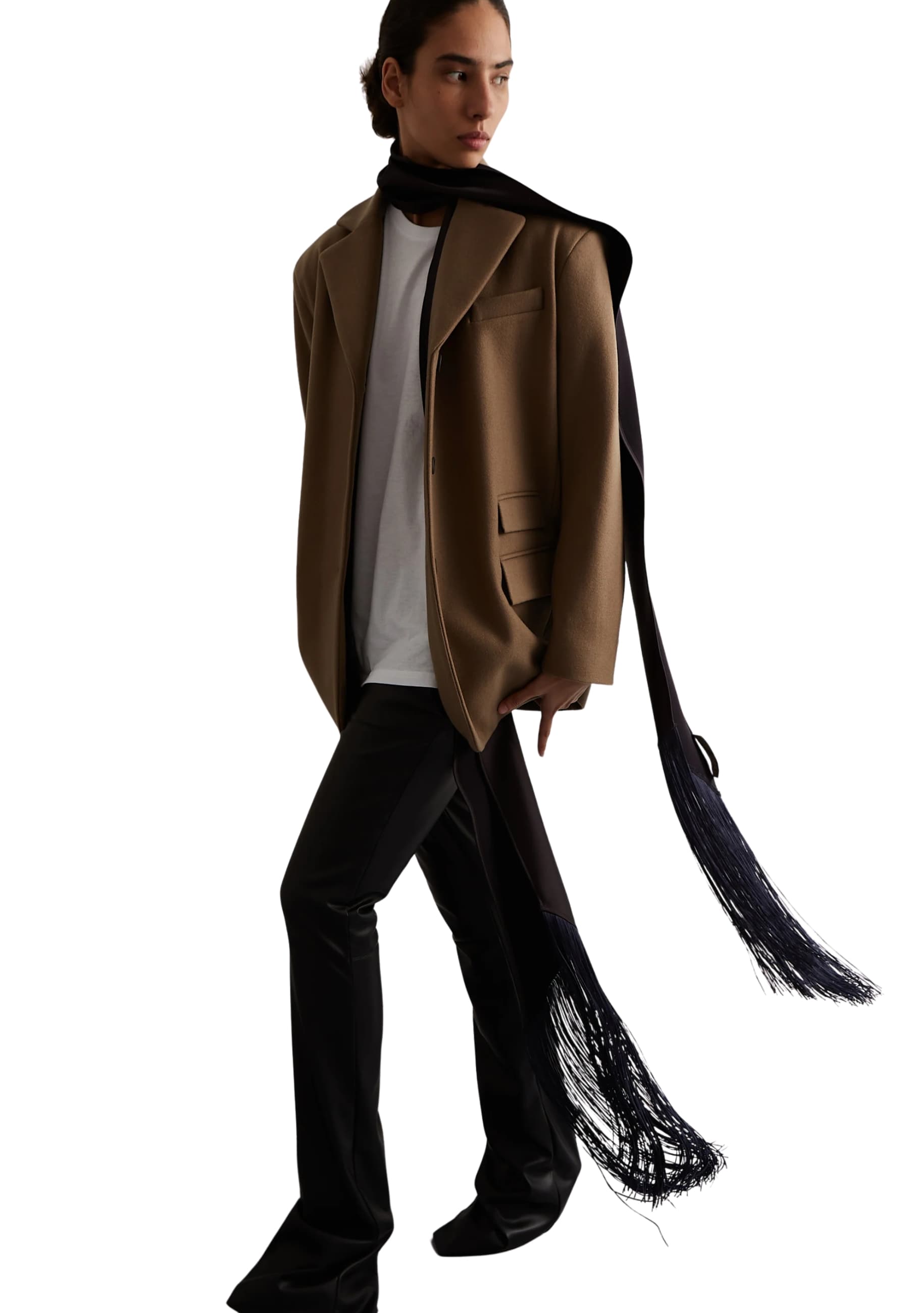 scarf The M fringe