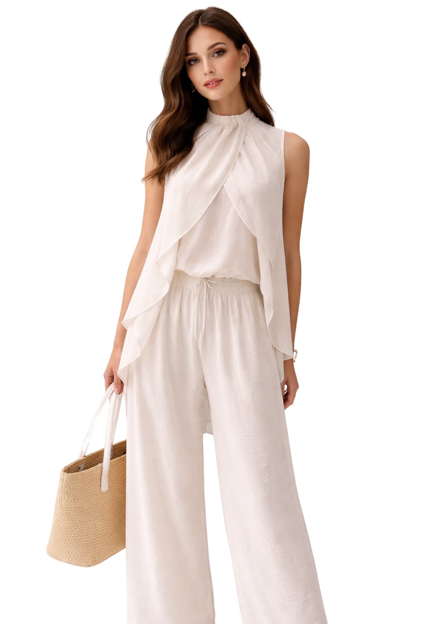 Women's top Eleh with slits