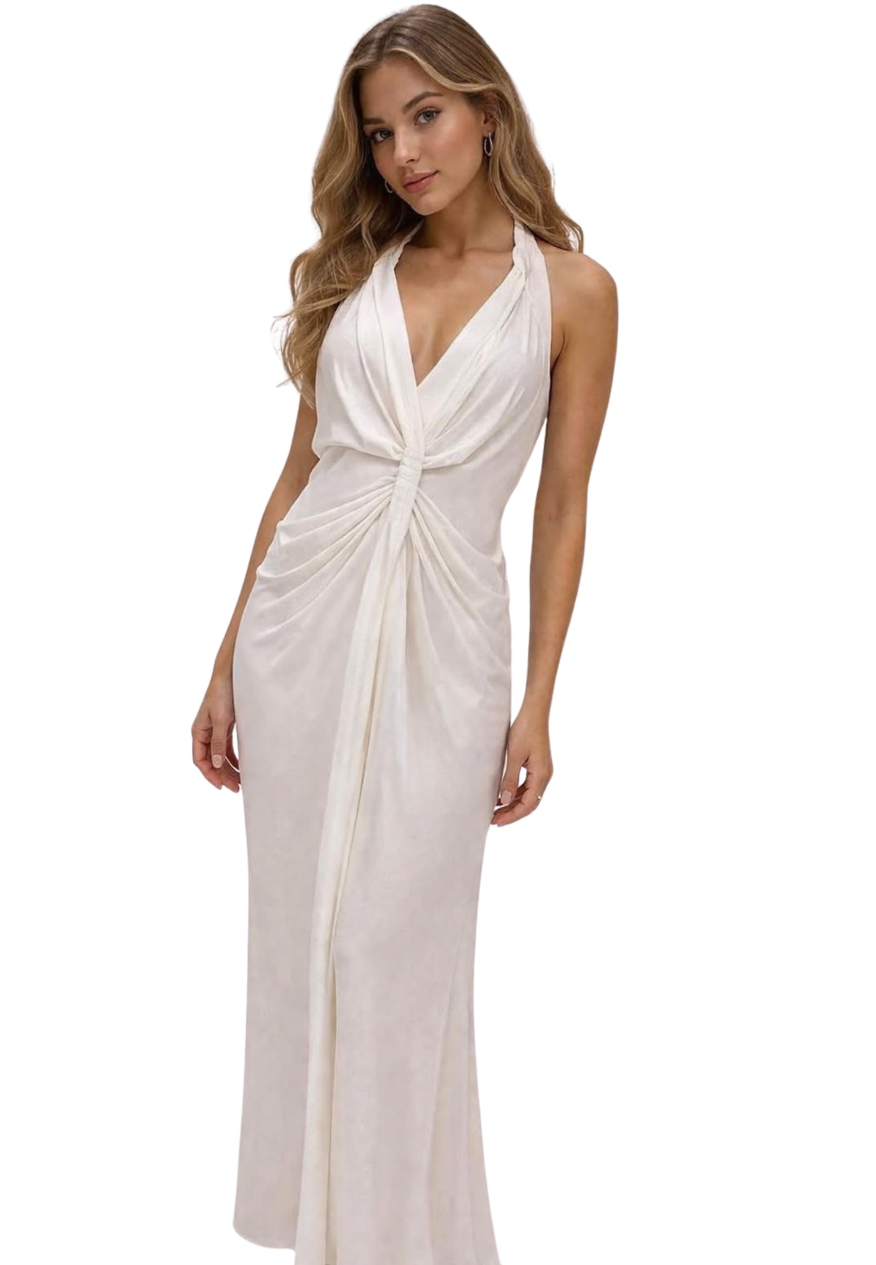 Women's Dress Eleh with drapery